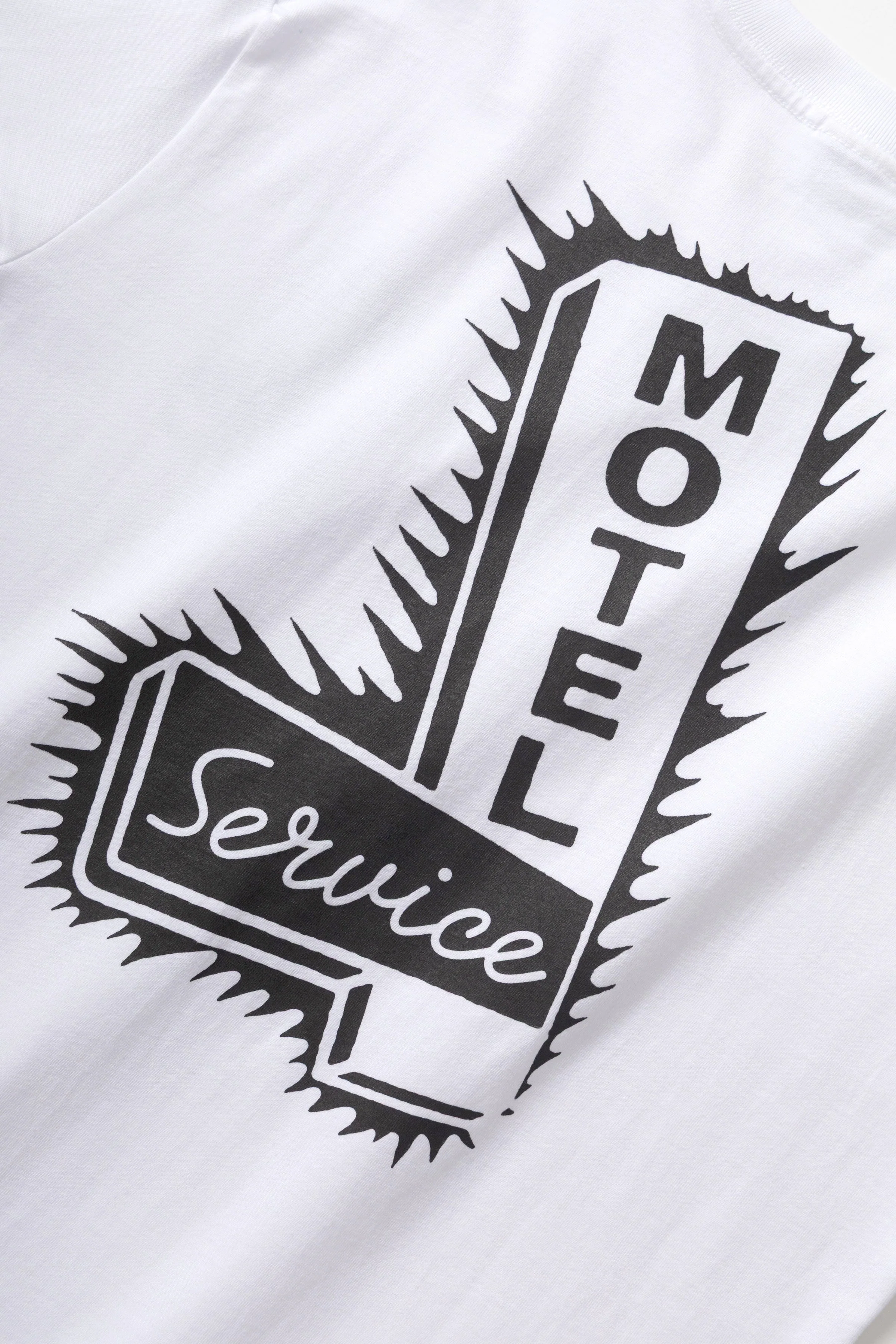 Service Works - Motel Tee - White - Image 4