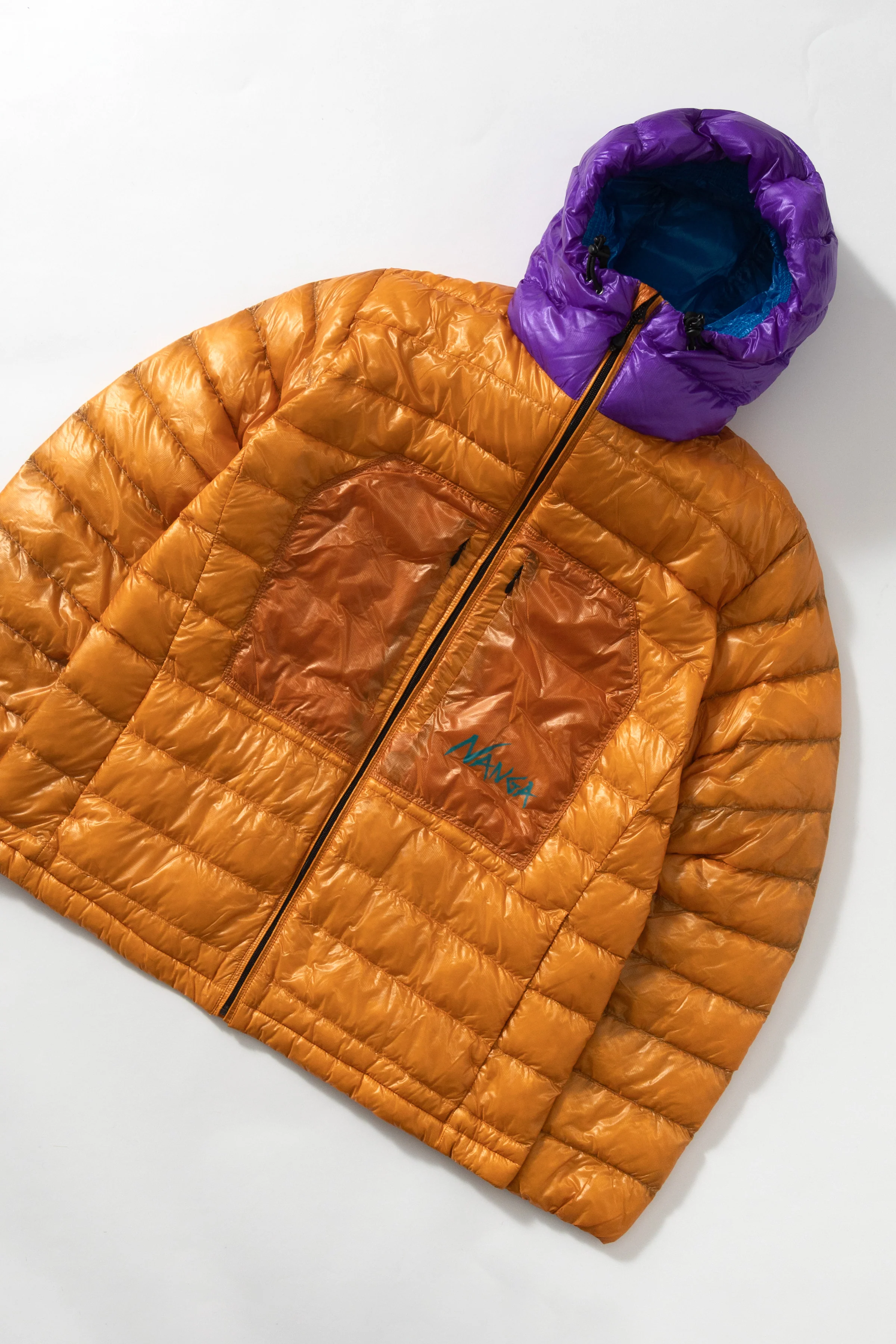 Nanga - Ultilight Down Parka Packable - Orange - Image 4