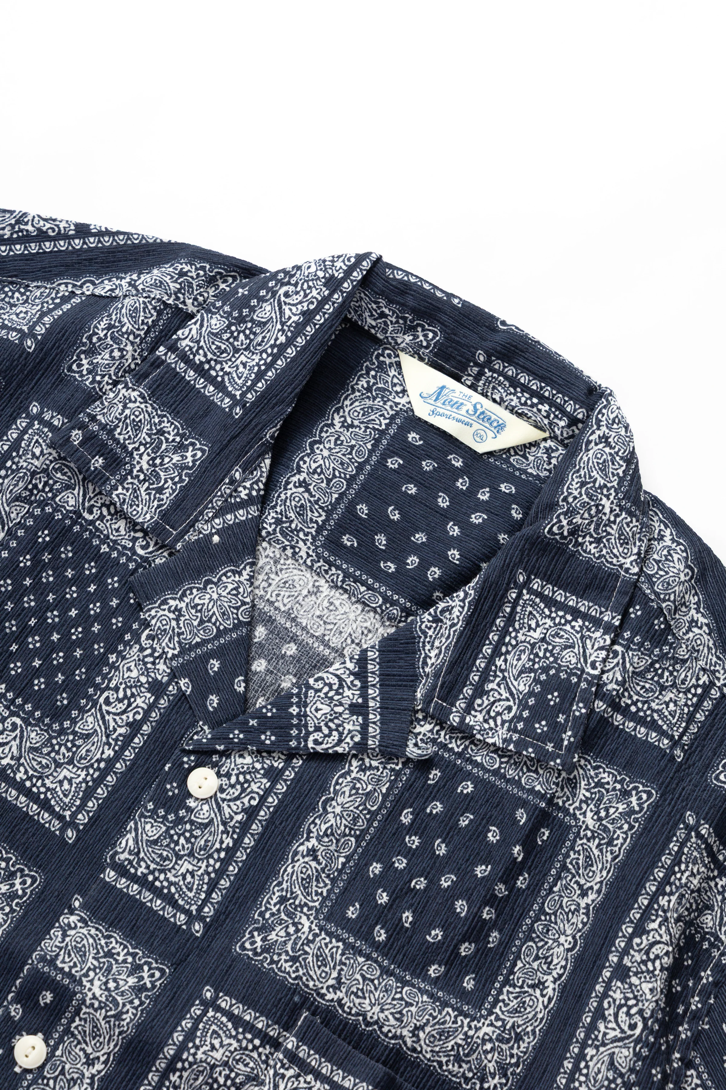 Non Stock MFG - Bandana Shirt - Navy - Image 2