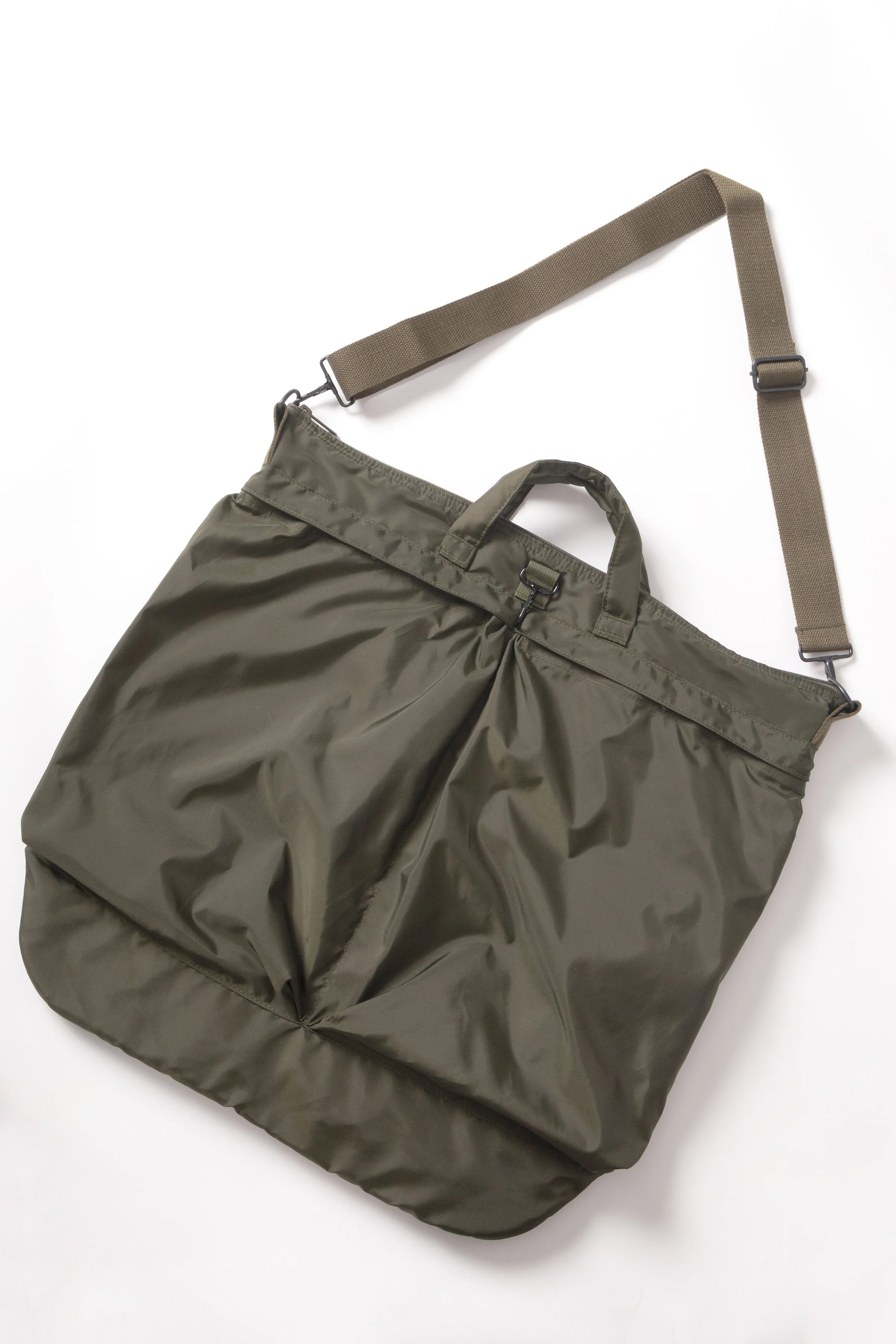 Non Stock MFG - Quilted Nylon Helmet Bag - Olive - Image 2