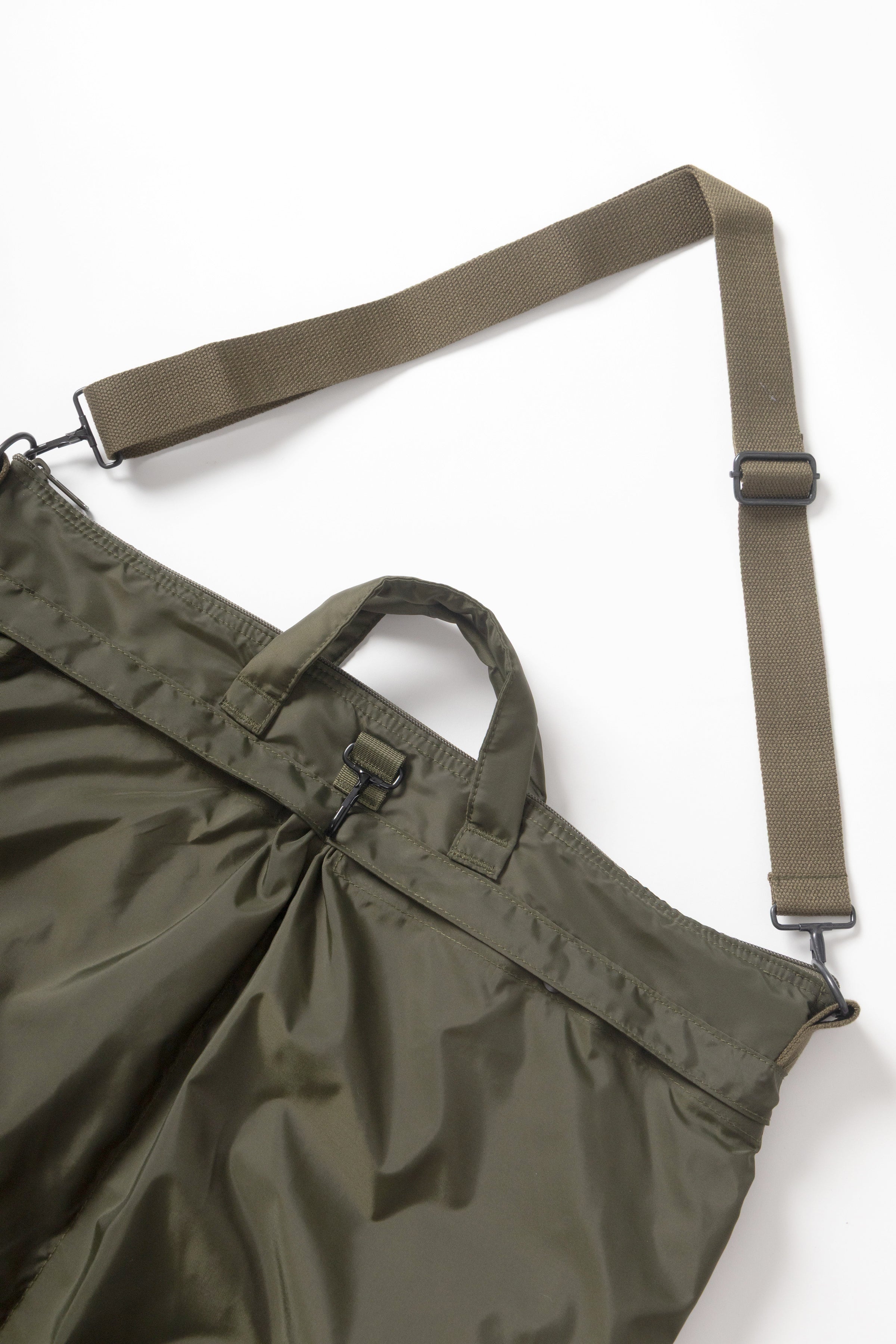Non Stock MFG - Quilted Nylon Helmet Bag - Olive - Image 3
