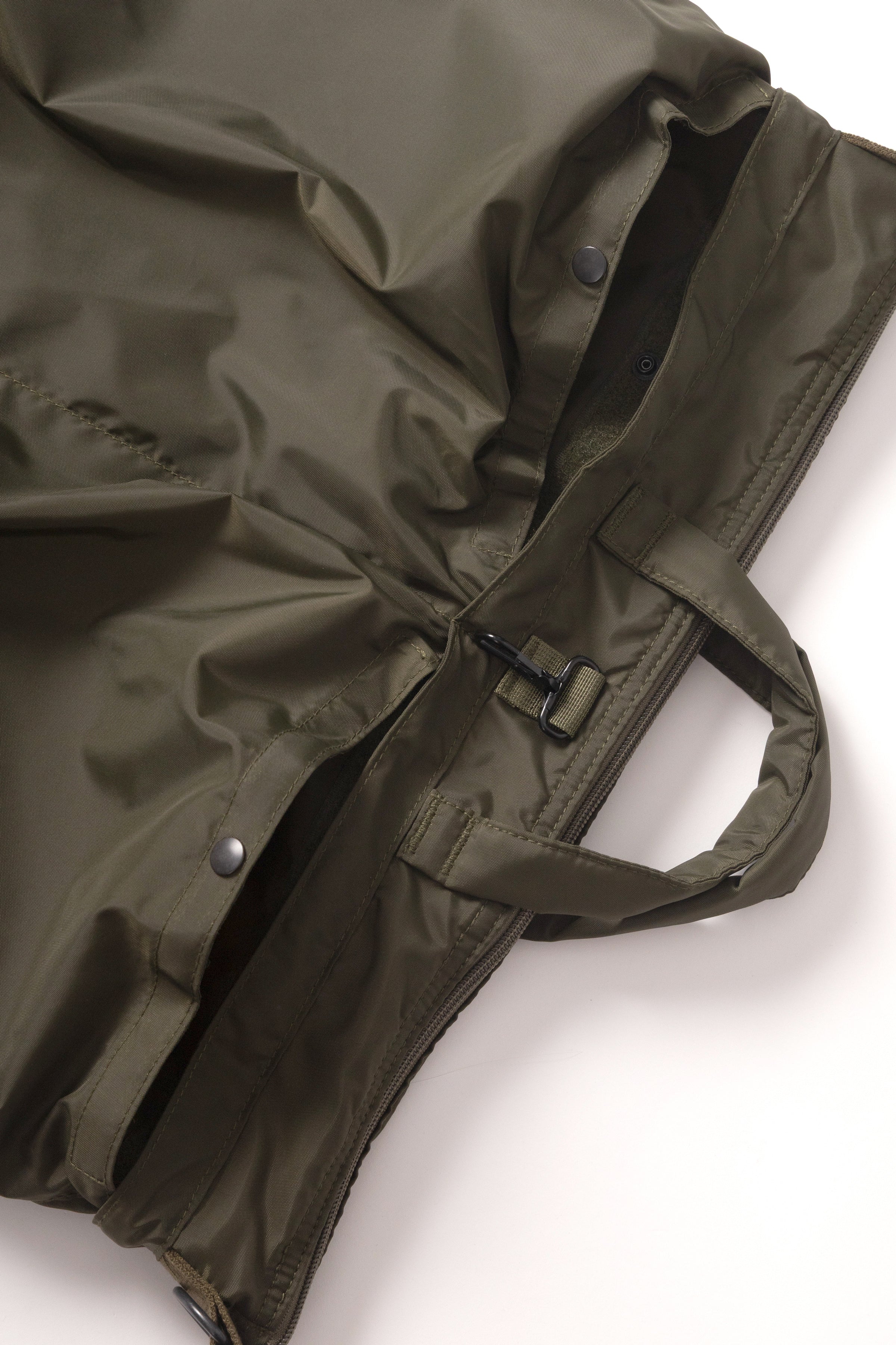 Non Stock MFG - Quilted Nylon Helmet Bag - Olive - Image 7