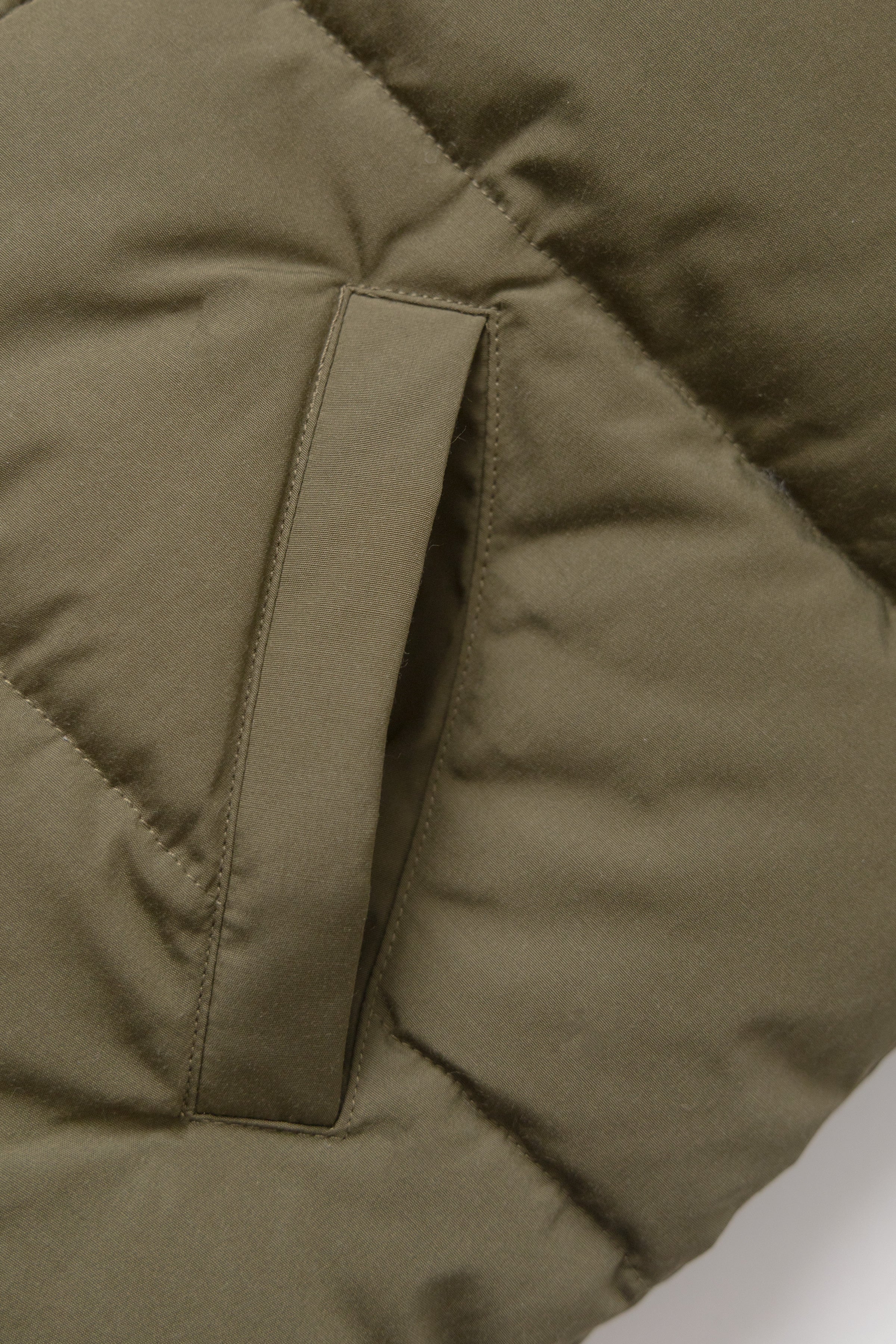 Non Stock MFG - Quilted Padded Vest - Olive - Image 4