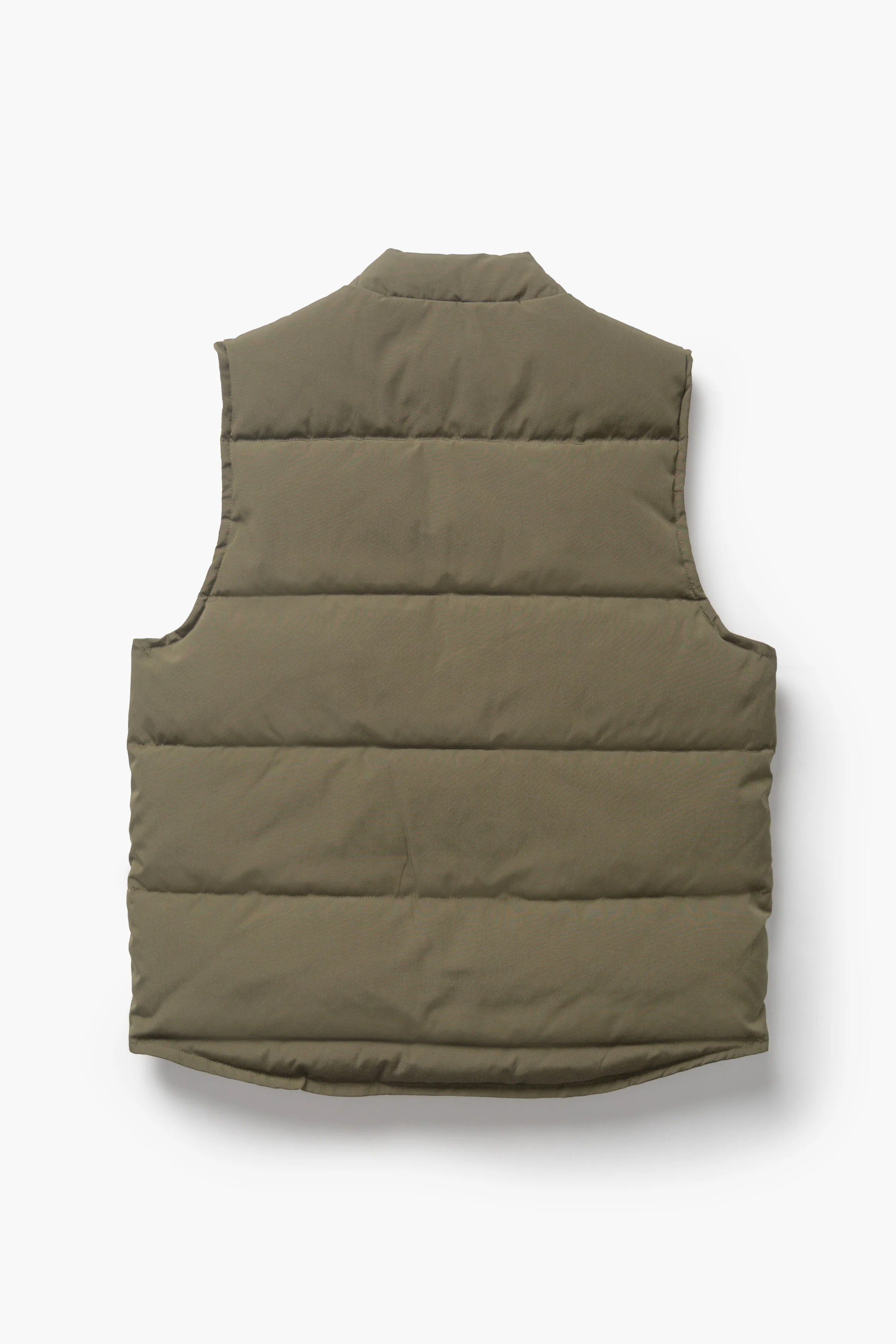 Non Stock MFG - Quilted Padded Vest - Olive - Image 5