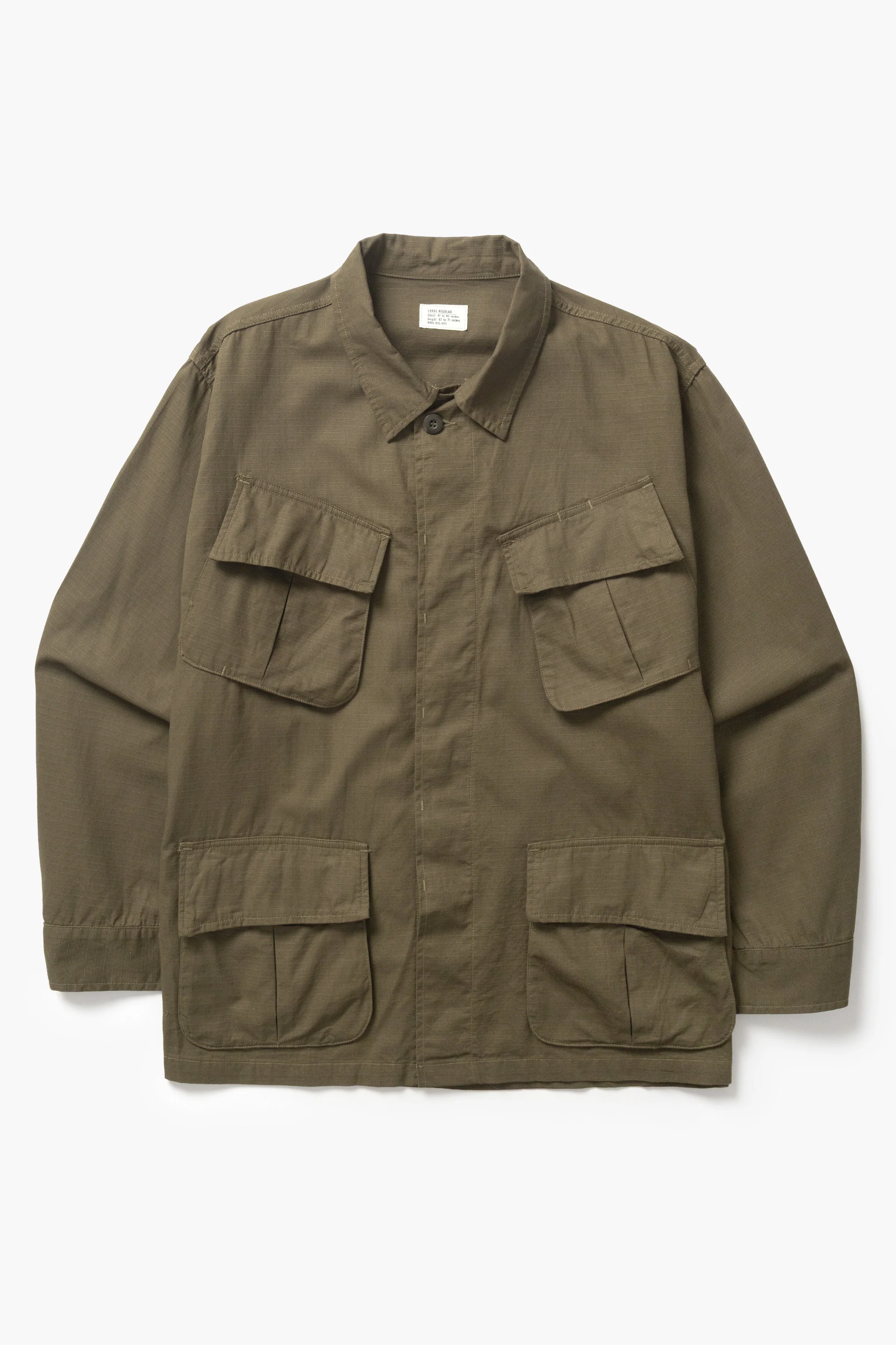 Non Stock MFG - Ripstop Tropical Jungle Jacket - Olive