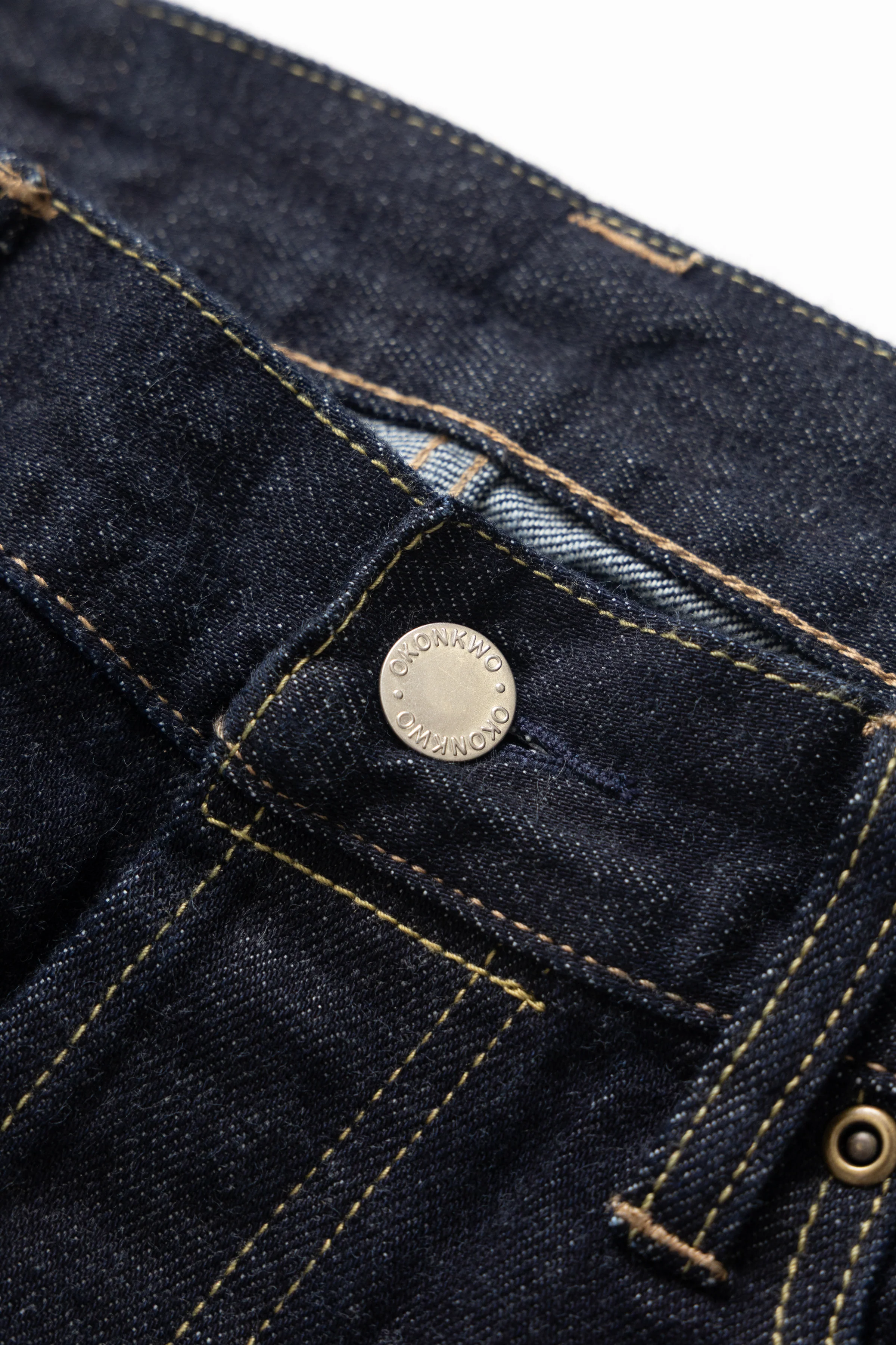 Okonkwo MFG - 15oz Straight Selvedge Jean - Indigo - Image 4