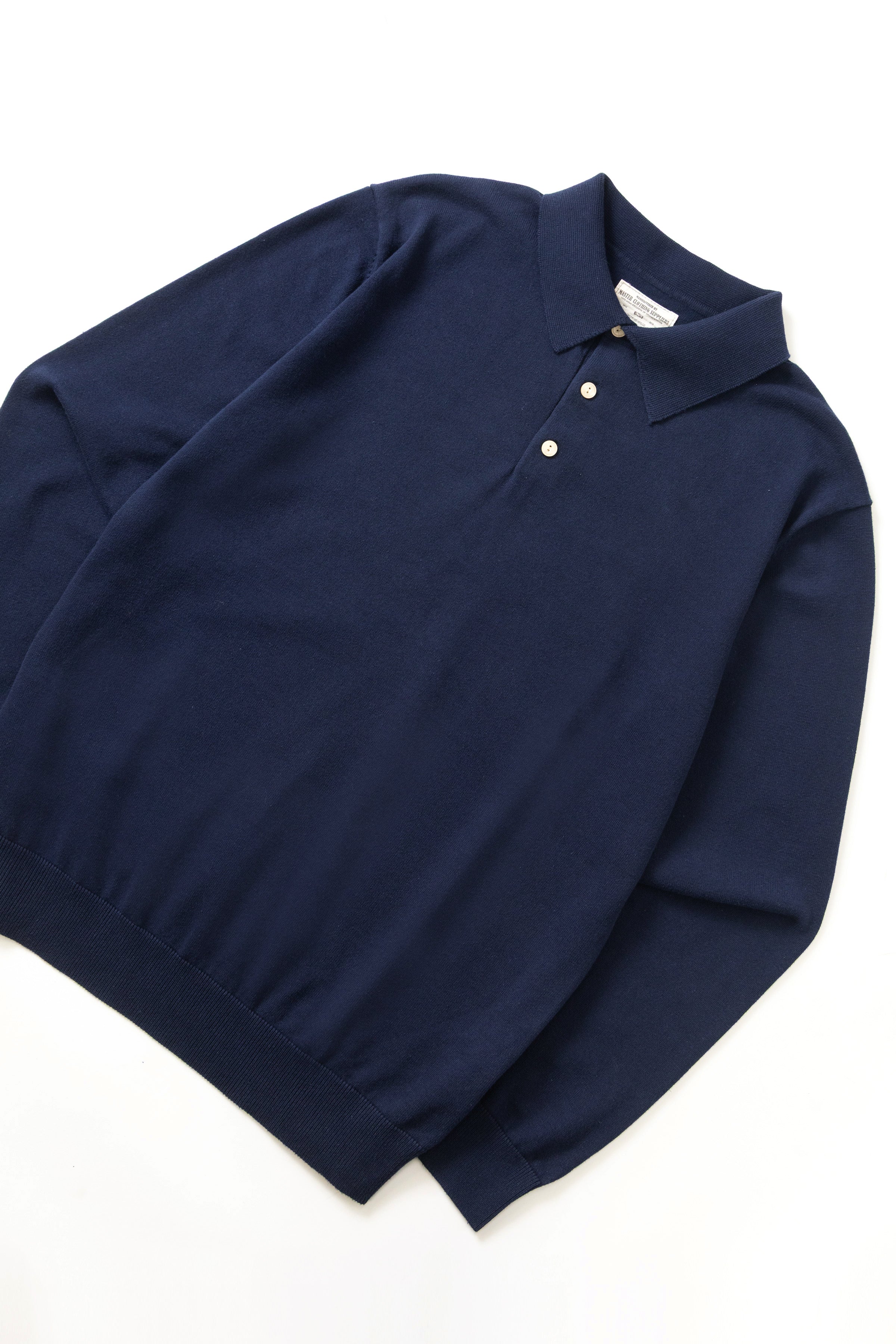 Okonkwo MFG - Three Button Polo - Navy - Image 2