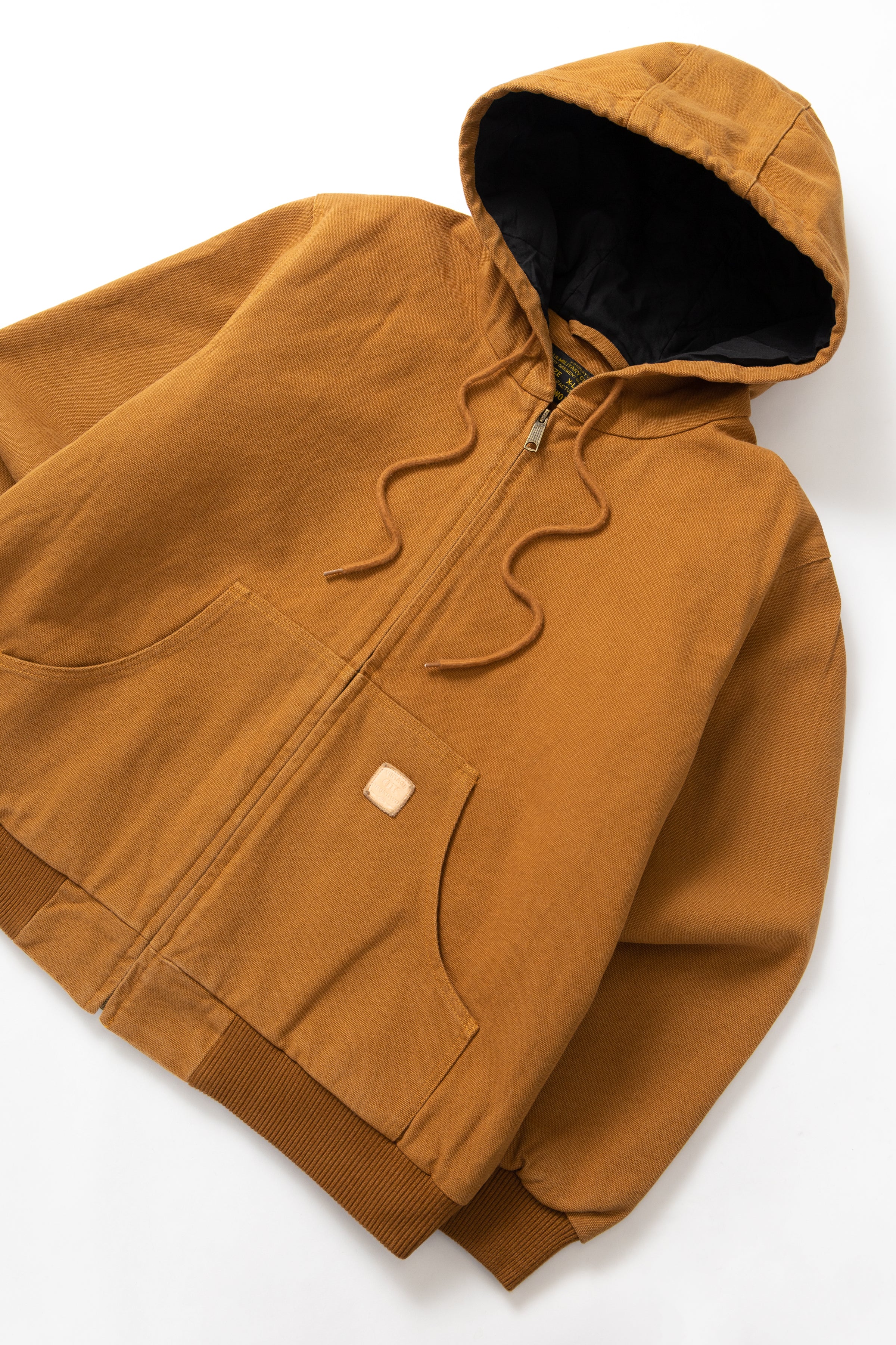 Okonkwo MFG - Canvas Hooded Jacket - Dark Khaki - Image 2