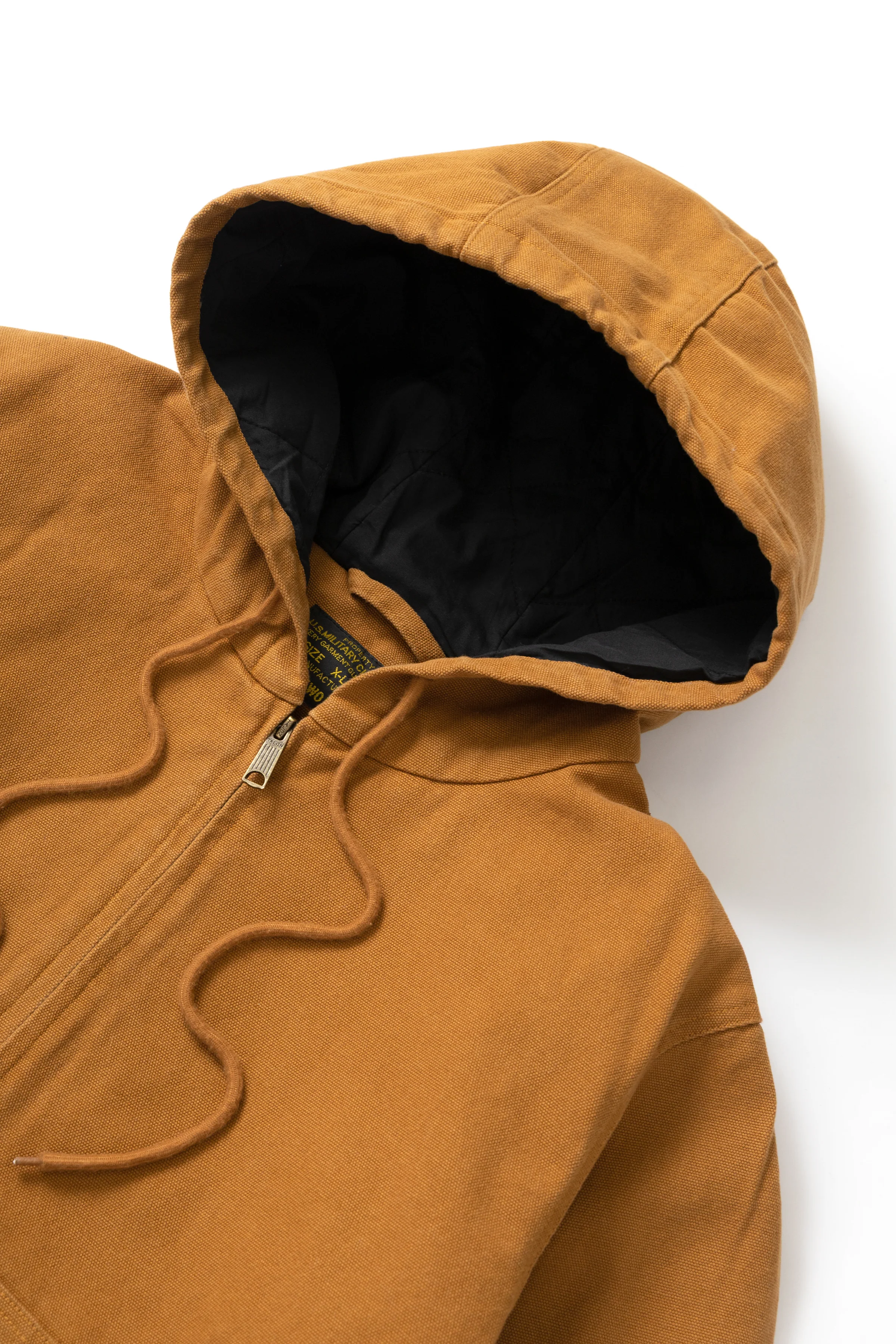 Okonkwo MFG - Canvas Hooded Jacket - Dark Khaki - Image 3