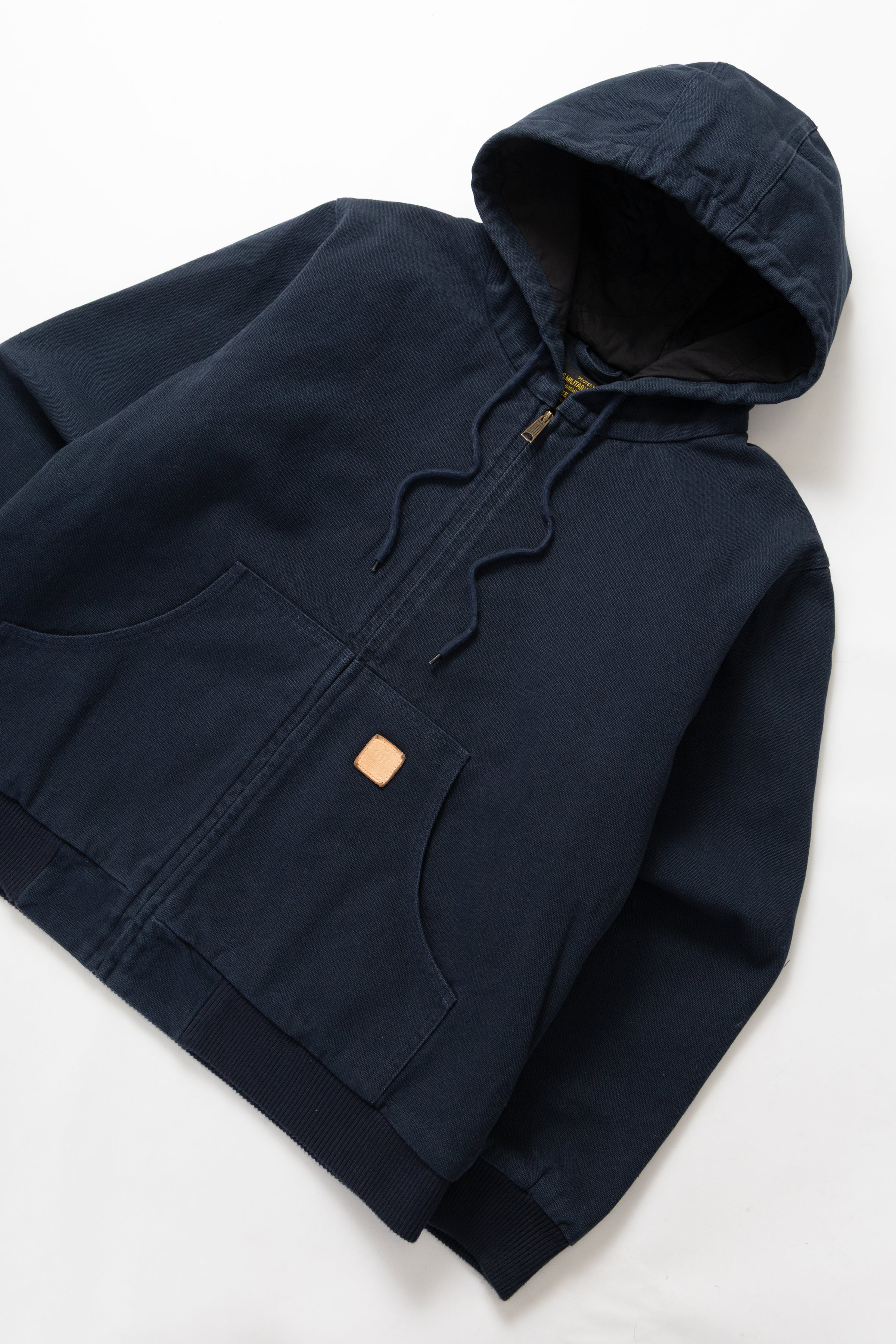 Okonkwo MFG - Canvas Hooded Jacket - Navy - Image 2