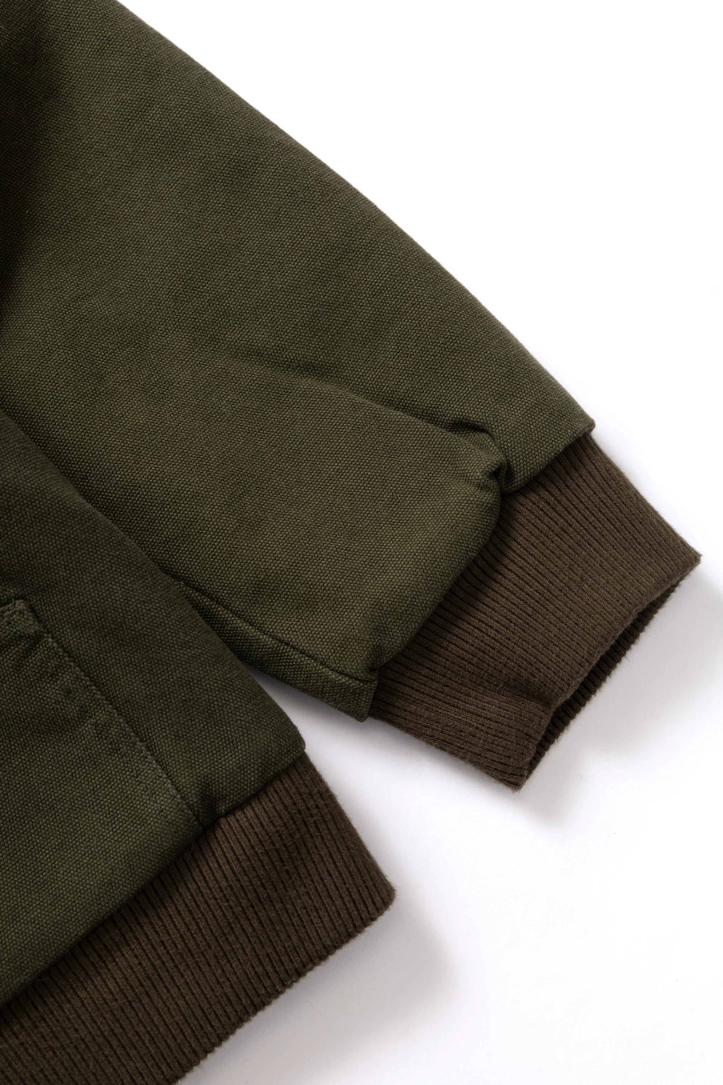 Okonkwo MFG - Canvas Hooded Jacket - Olive - Image 6