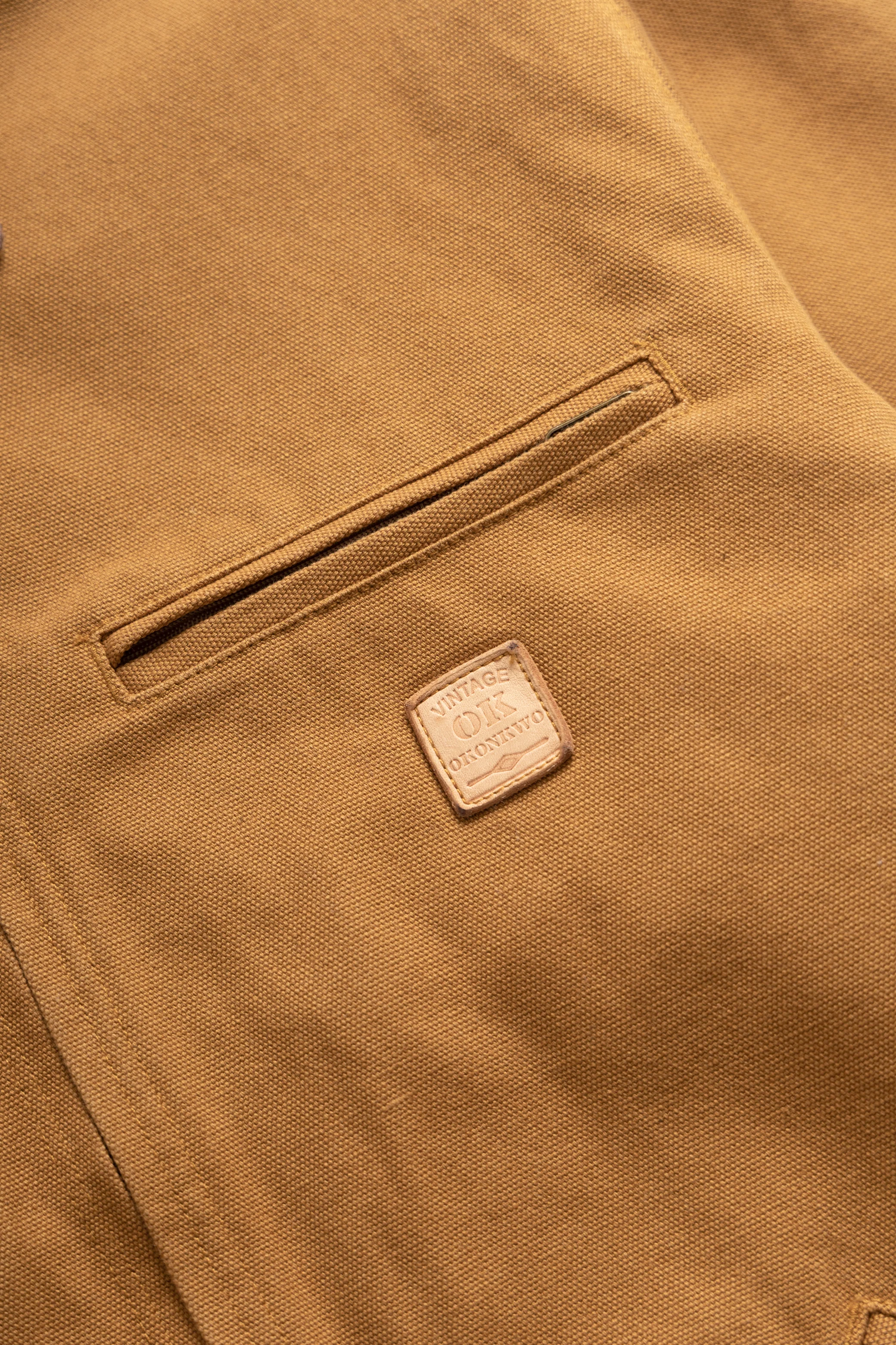 Okonkwo MFG - Canvas Work Jacket - Dark Khaki - Image 4