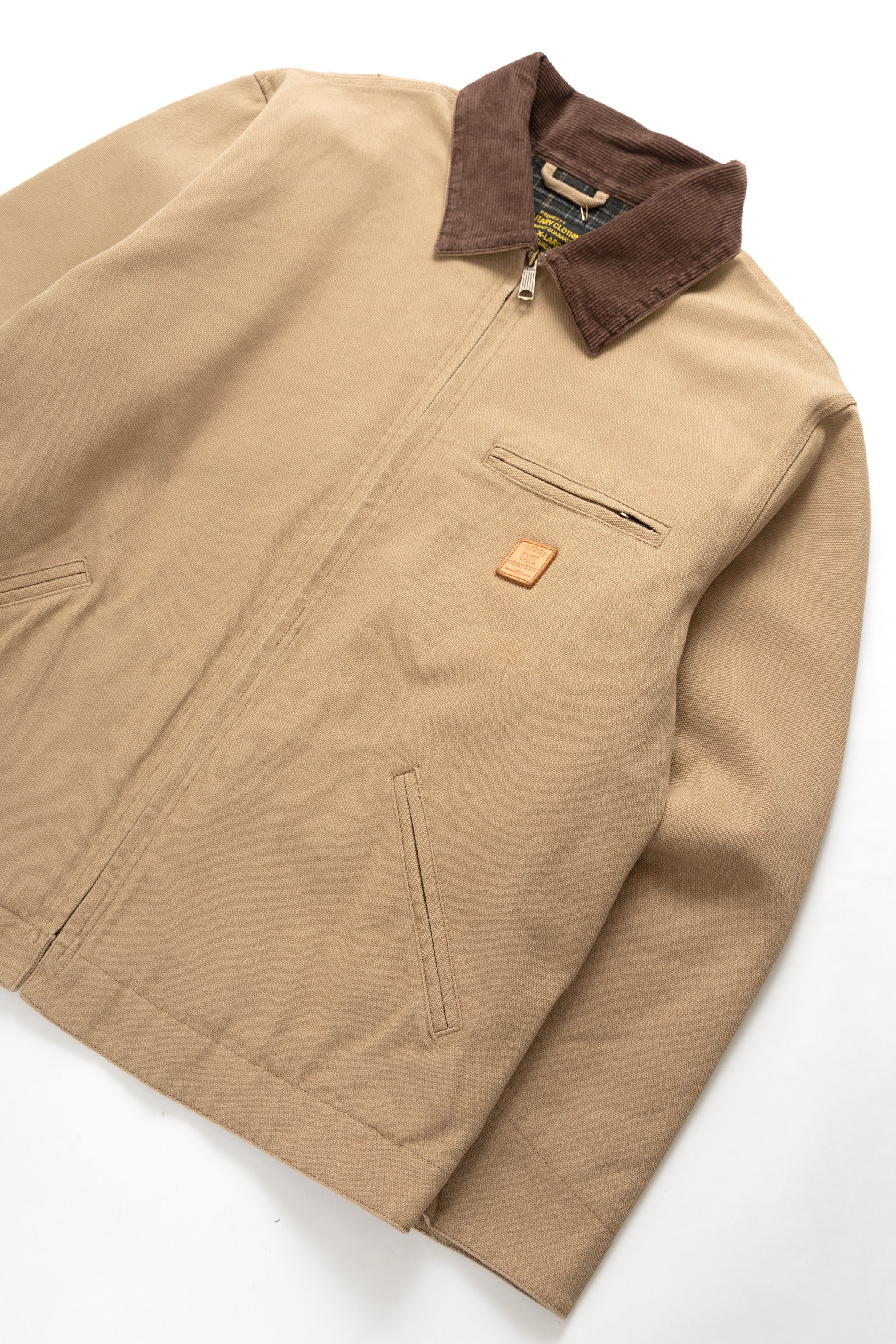 Okonkwo MFG - Canvas Work Jacket - Light Khaki - Image 2