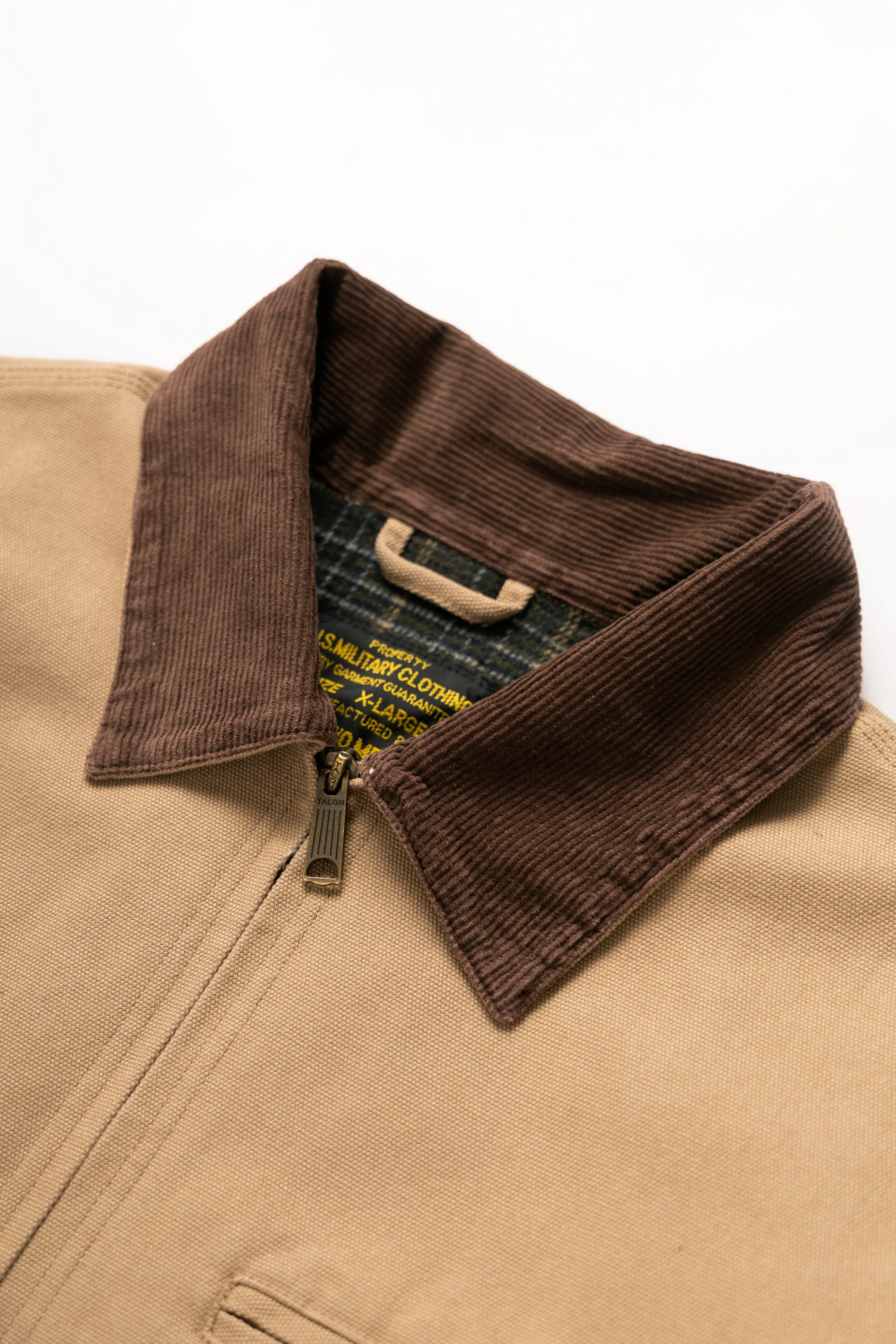 Okonkwo MFG - Canvas Work Jacket - Light Khaki - Image 4