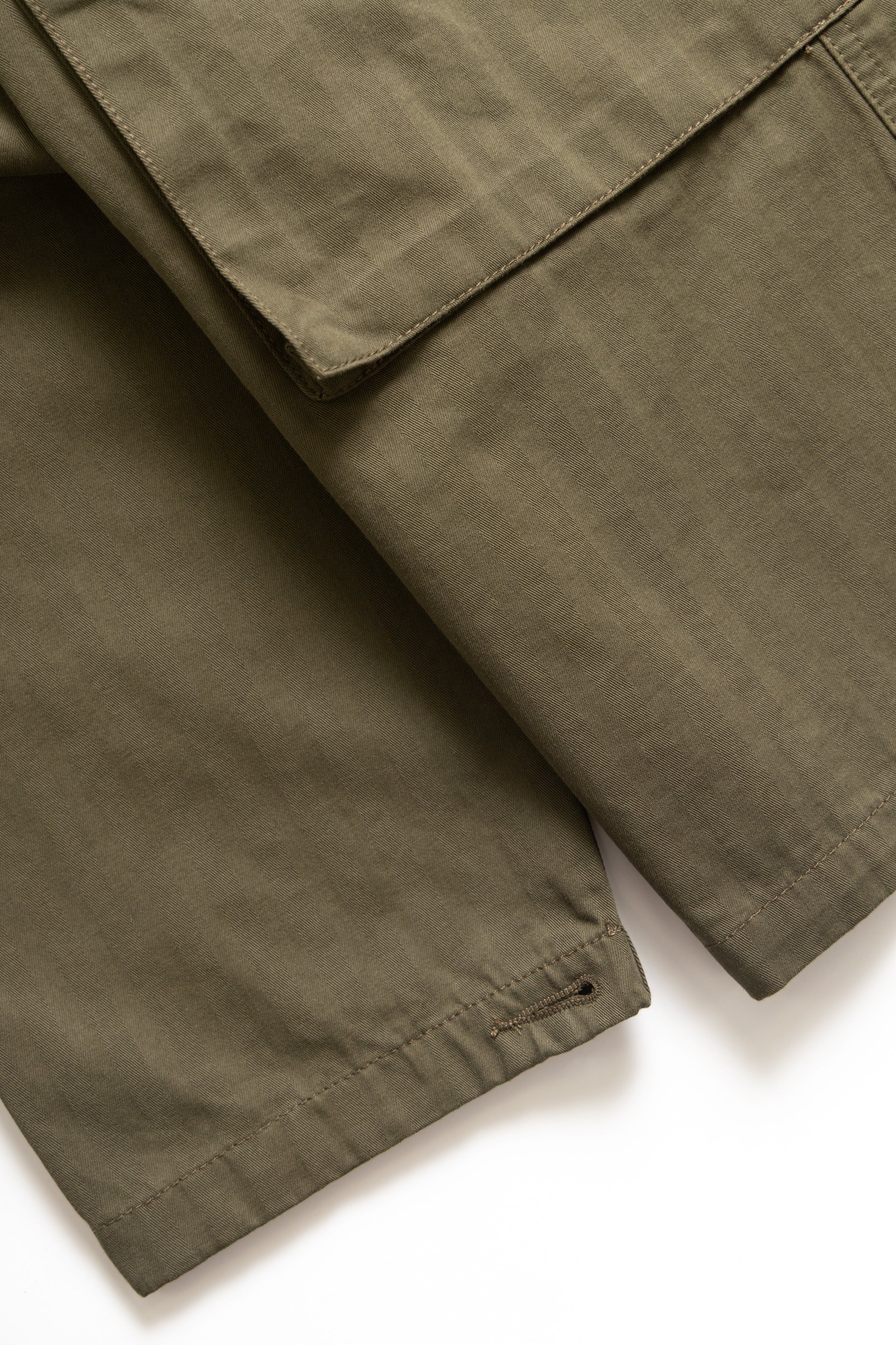 Okonkwo MFG - Cuban HBT Overshirt - Olive - Image 5