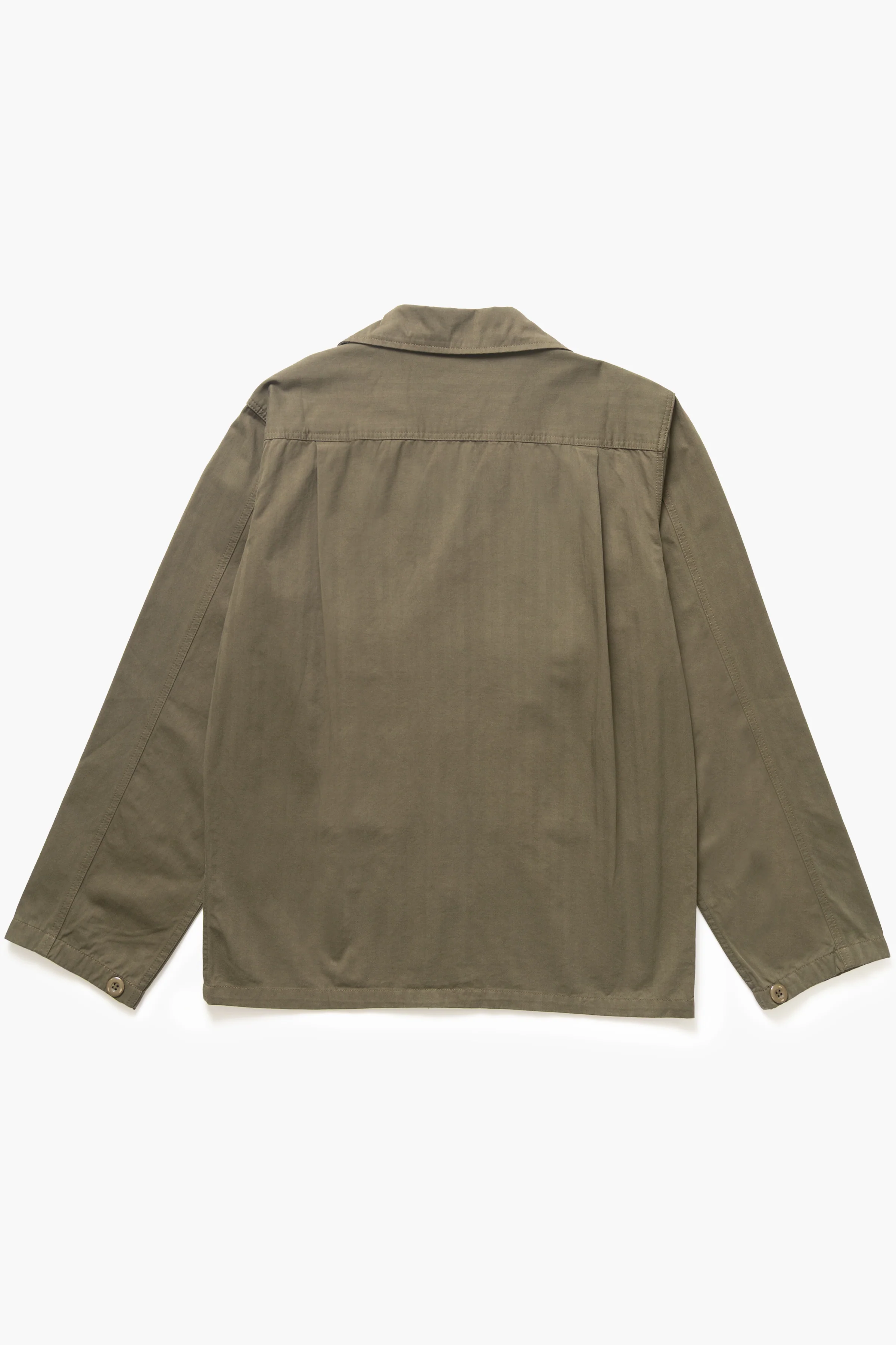 Okonkwo MFG - Cuban HBT Overshirt - Olive - Image 6