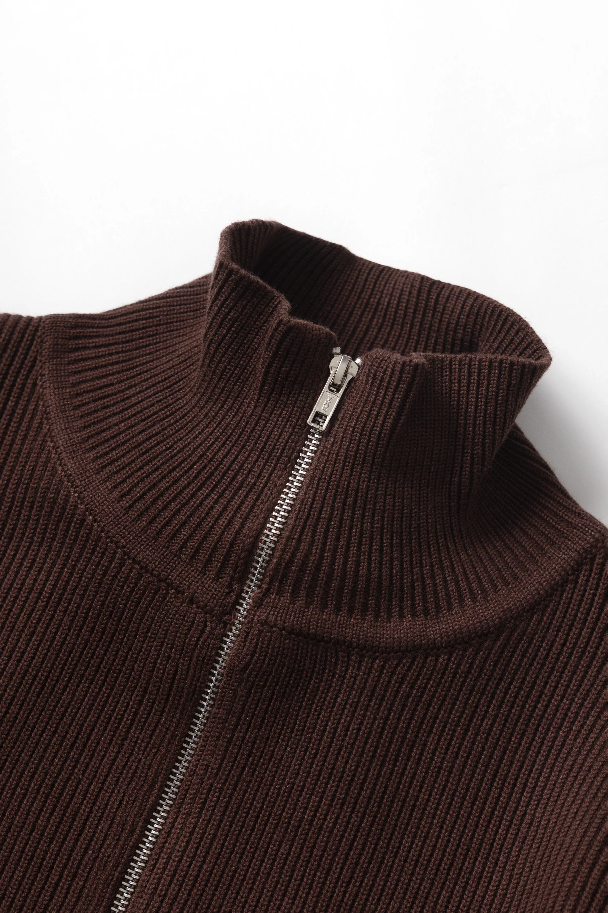 Okonkwo MFG - Double-Zip Cardigan - Brown - Image 2