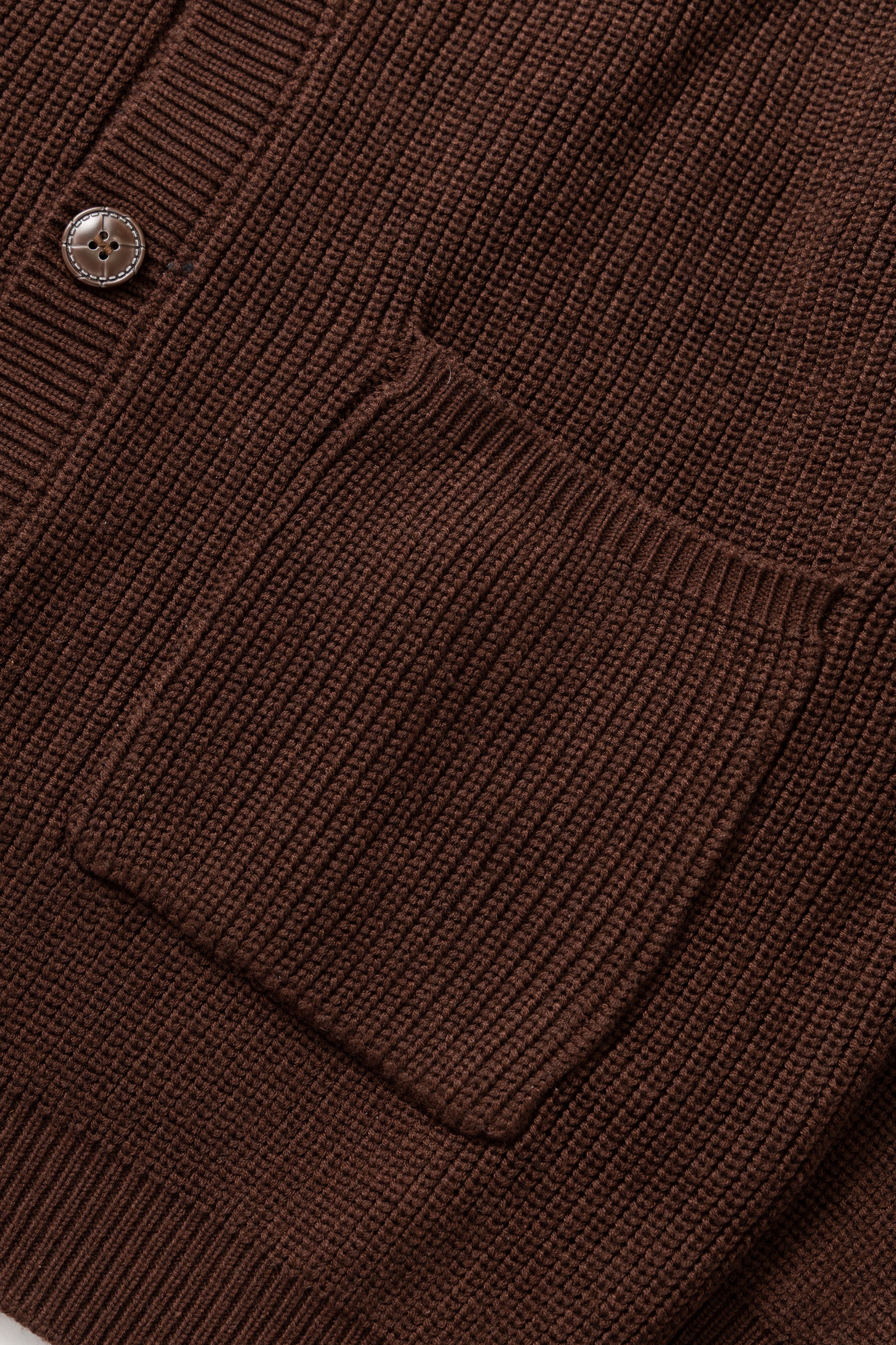 Okonkwo MFG - Knitted Cardigan - Brown - Image 3