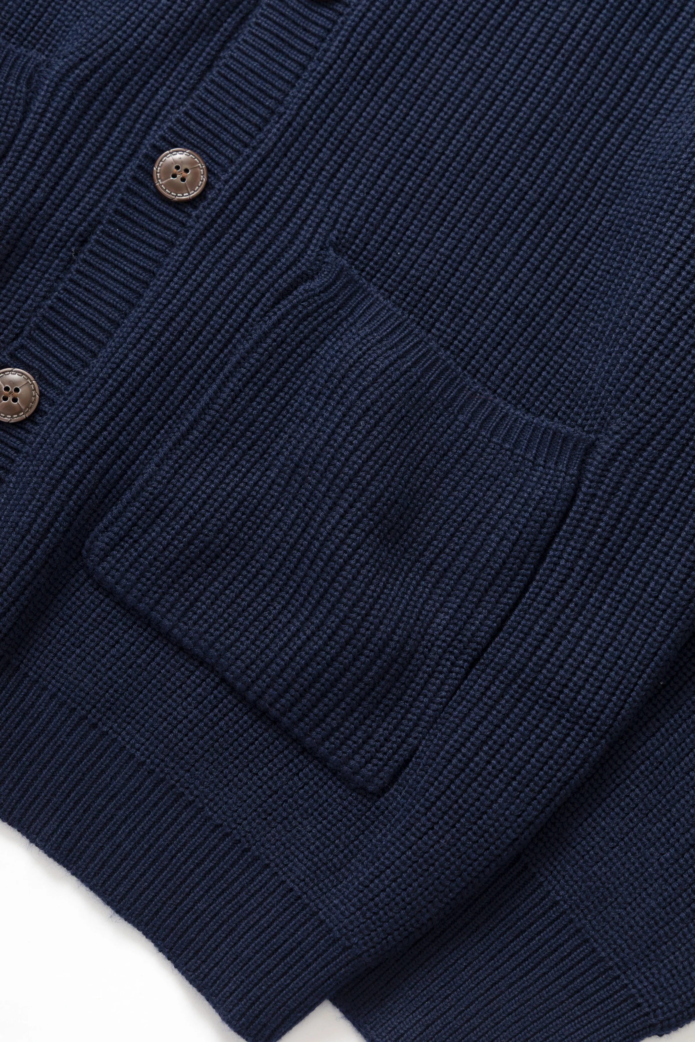 Okonkwo MFG - Knitted Cardigan - Navy - Image 3