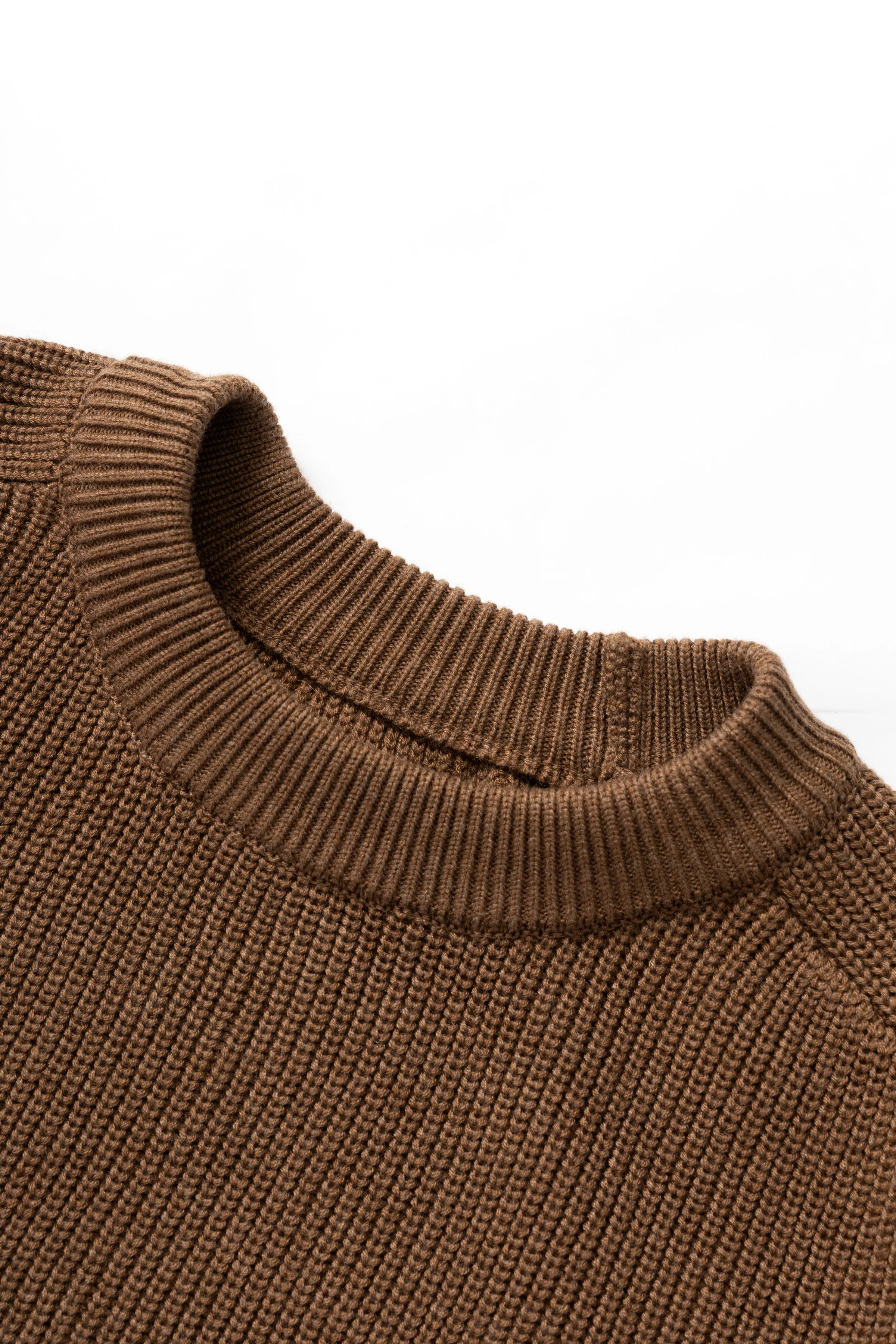 Okonkwo MFG - Knitted Jumper - Brown - Image 4