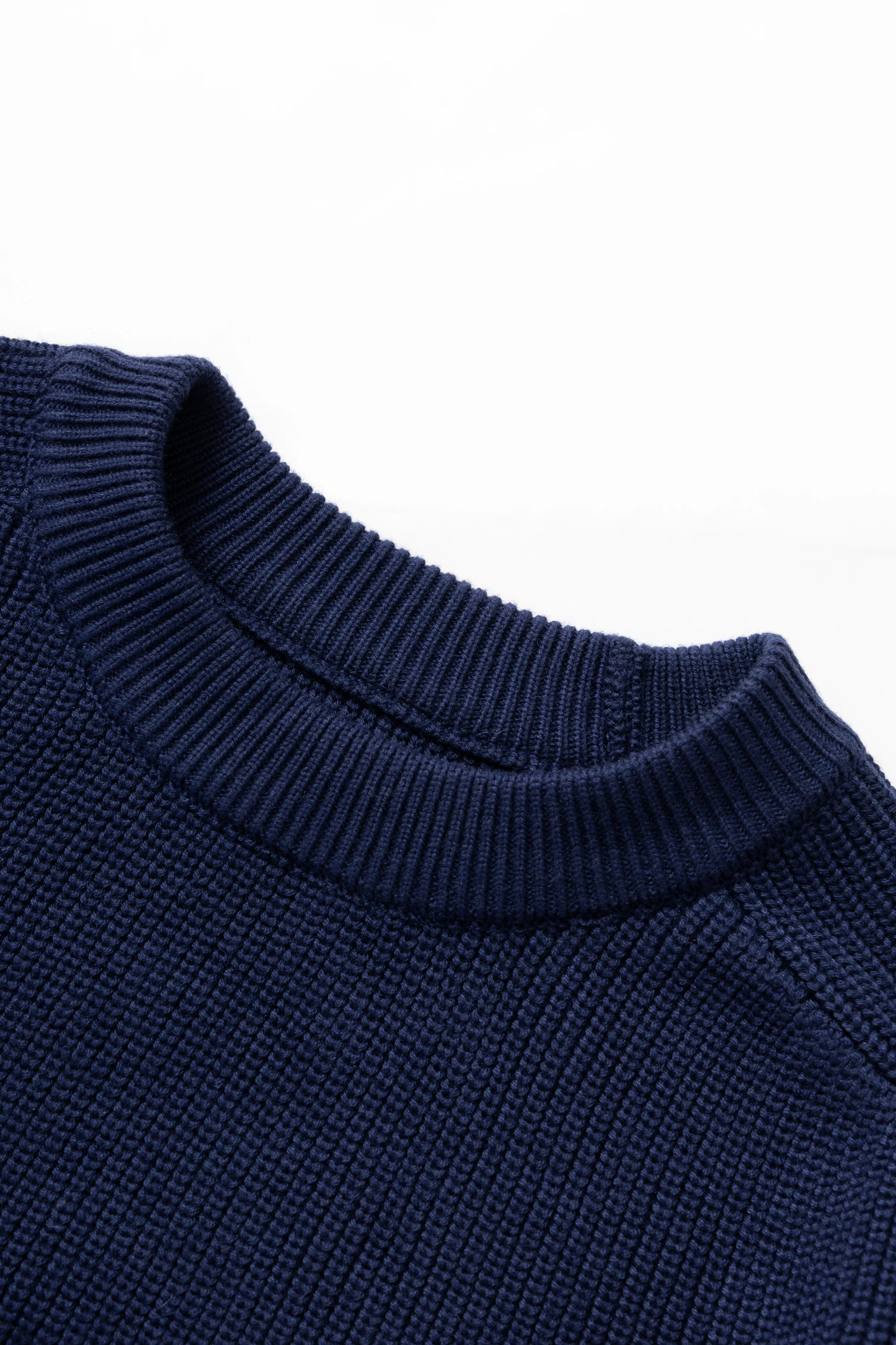 Okonkwo MFG - Knitted Jumper - Navy - Image 3