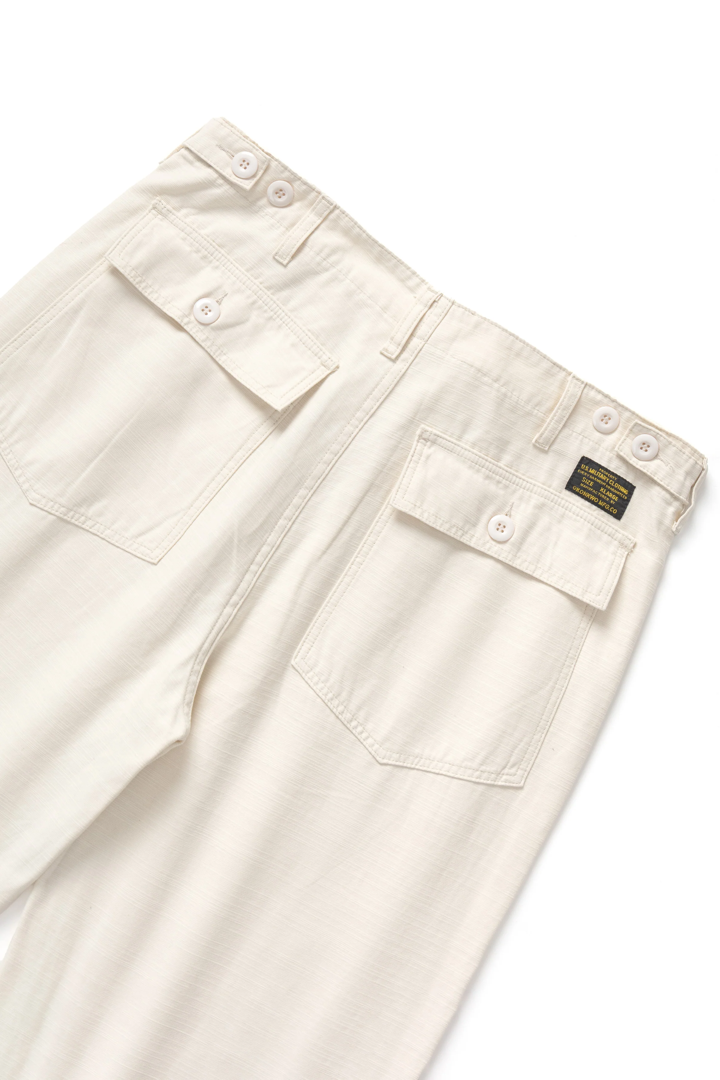 Okonkwo MFG - OG107 Fatigue Pants - Natural - Image 4
