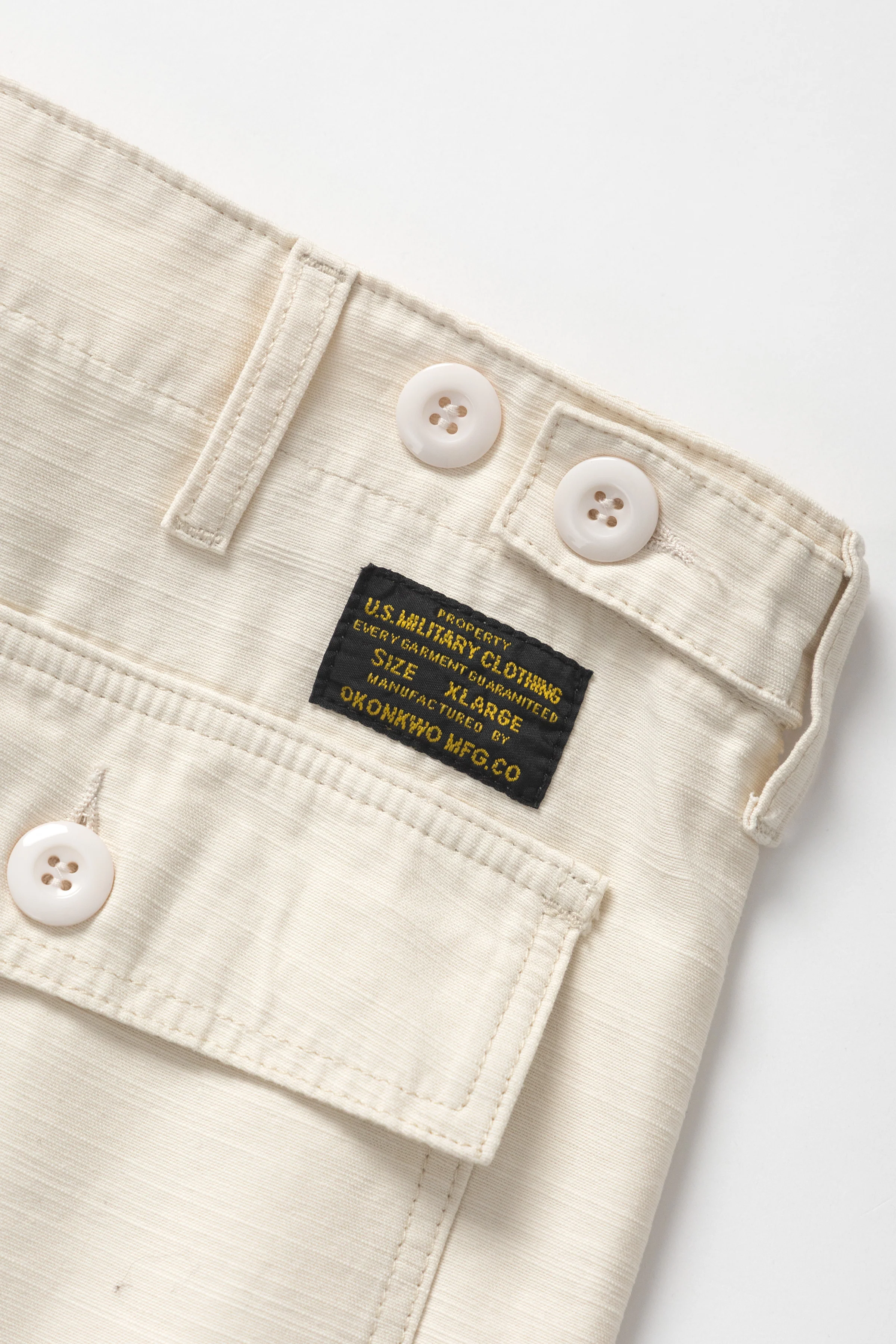 Okonkwo MFG - OG107 Fatigue Pants - Natural - Image 5