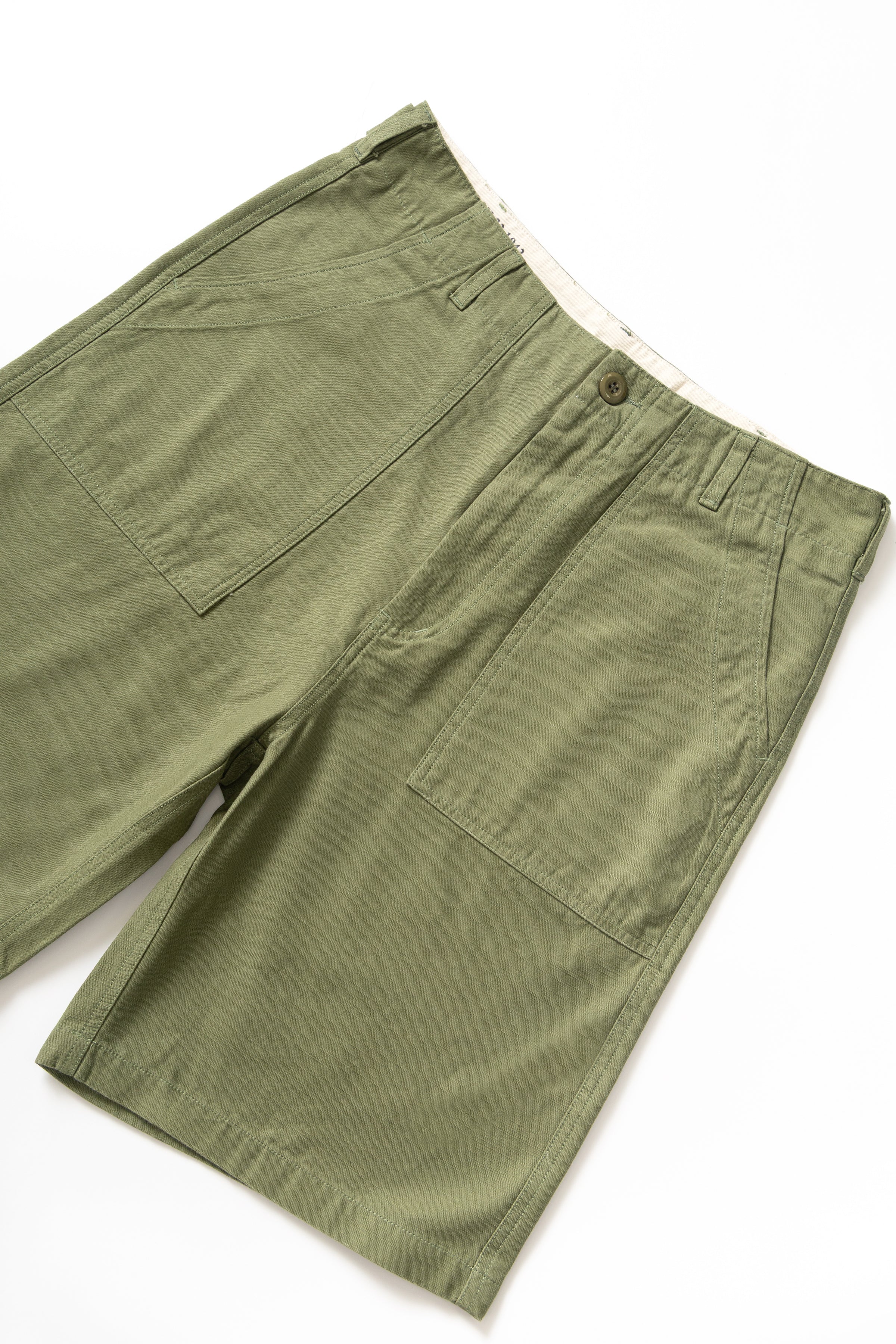 Okonkwo MFG - OG107 Fatigue Shorts - Green - Image 3