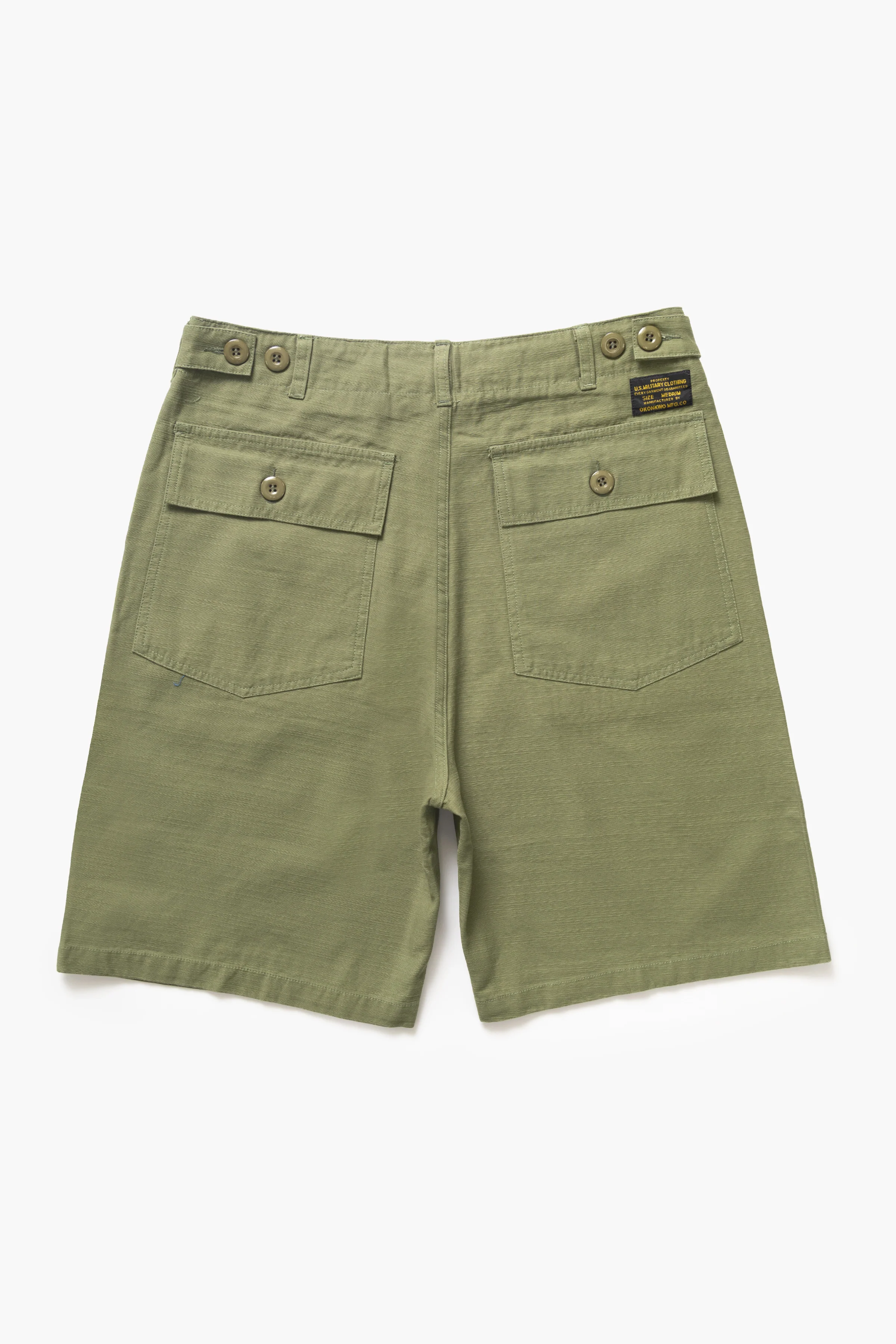 Okonkwo MFG - OG107 Fatigue Shorts - Green - Image 5