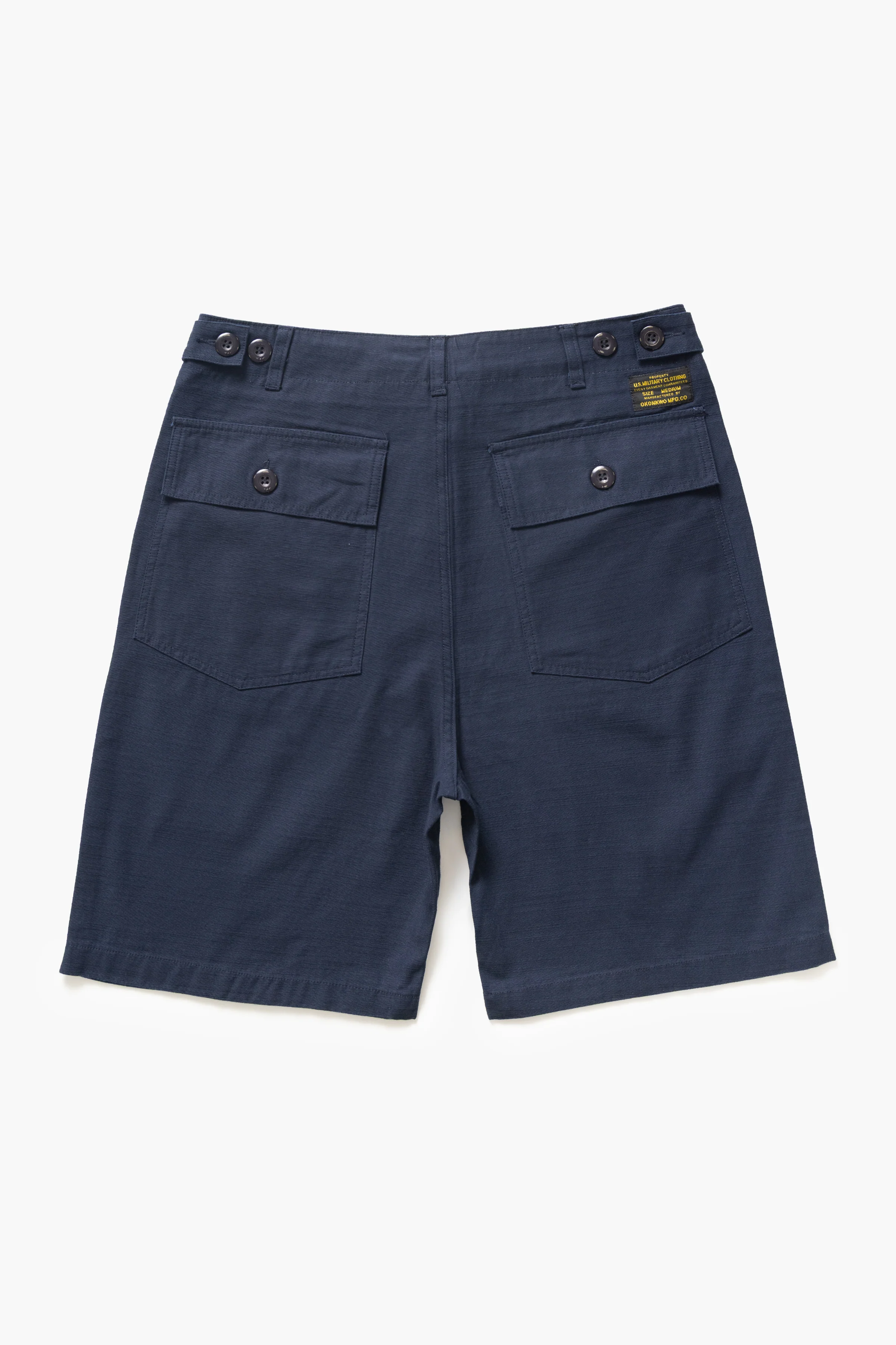 Okonkwo MFG - OG107 Fatigue Shorts - Navy - Image 5