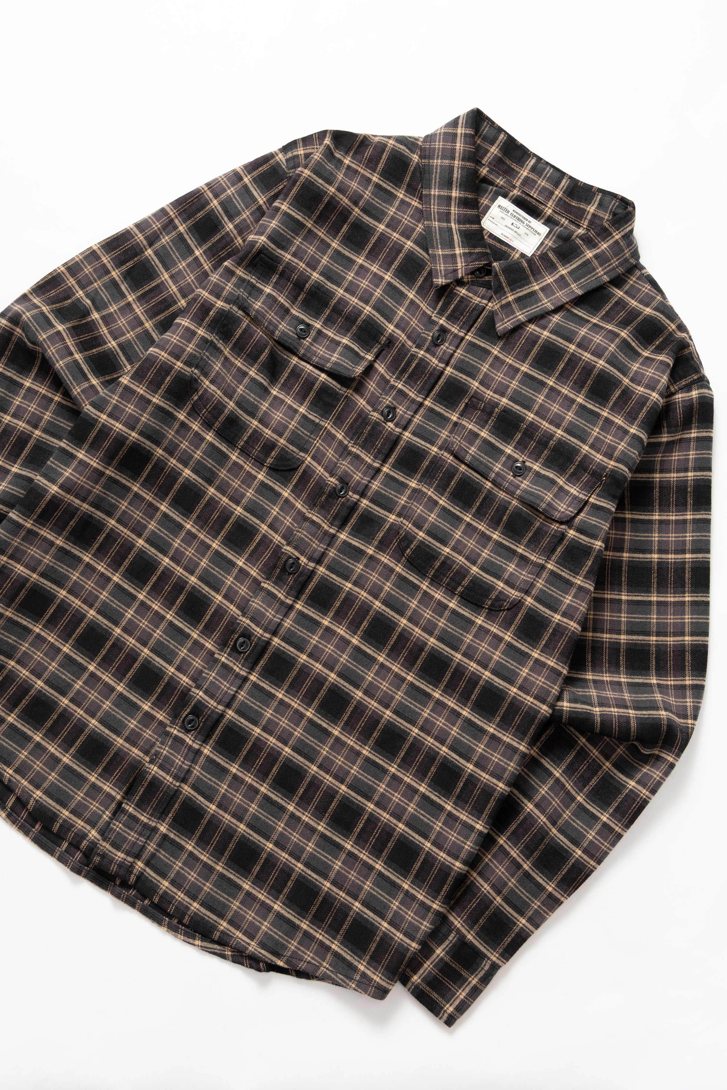 Okonkwo MFG - Plaid Shirt - Grey - Image 2
