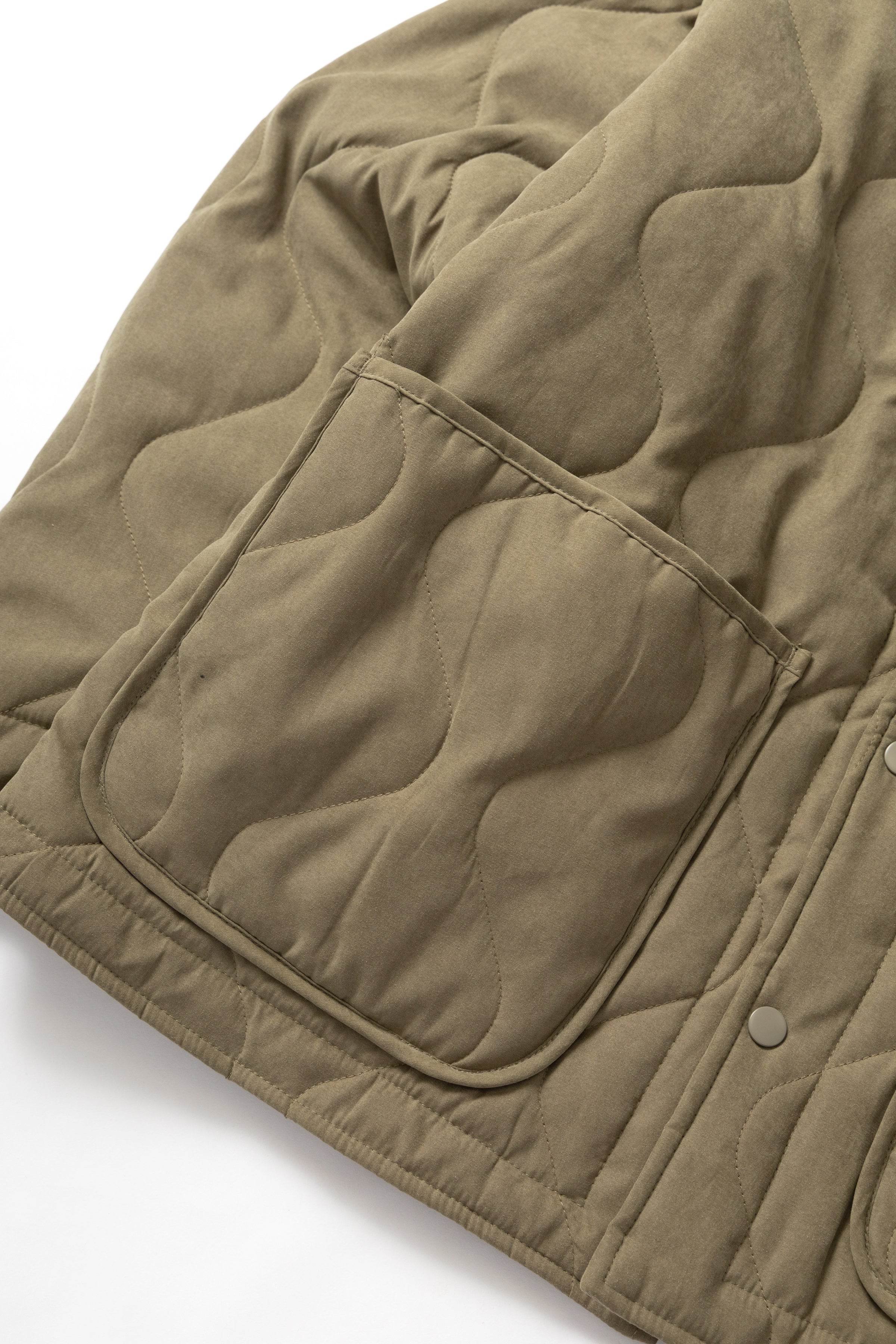 Okonkwo MFG - Quilted Jacket - Olive - Image 4
