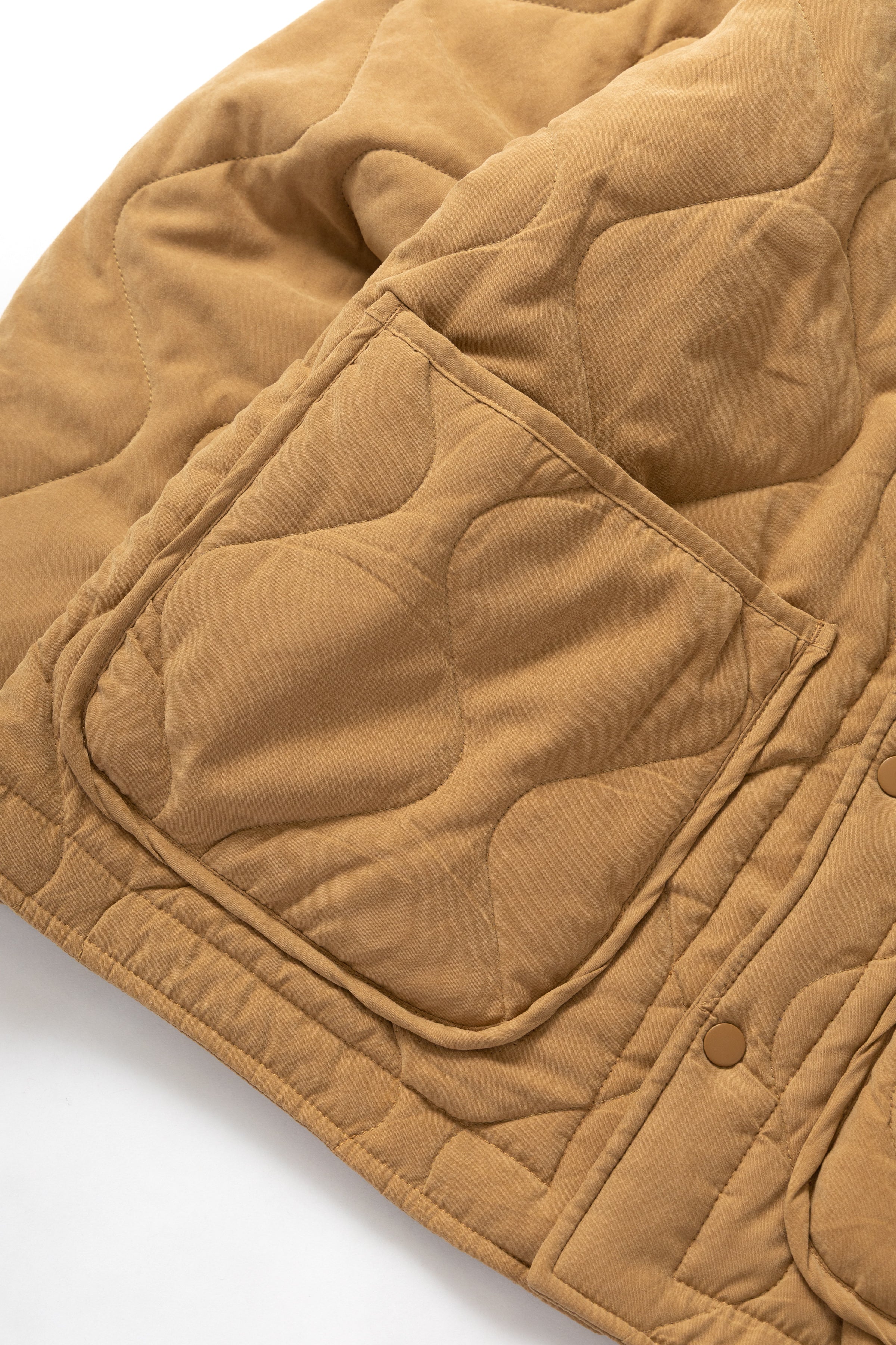 Okonkwo MFG - Quilted Jacket - Tan - Image 3