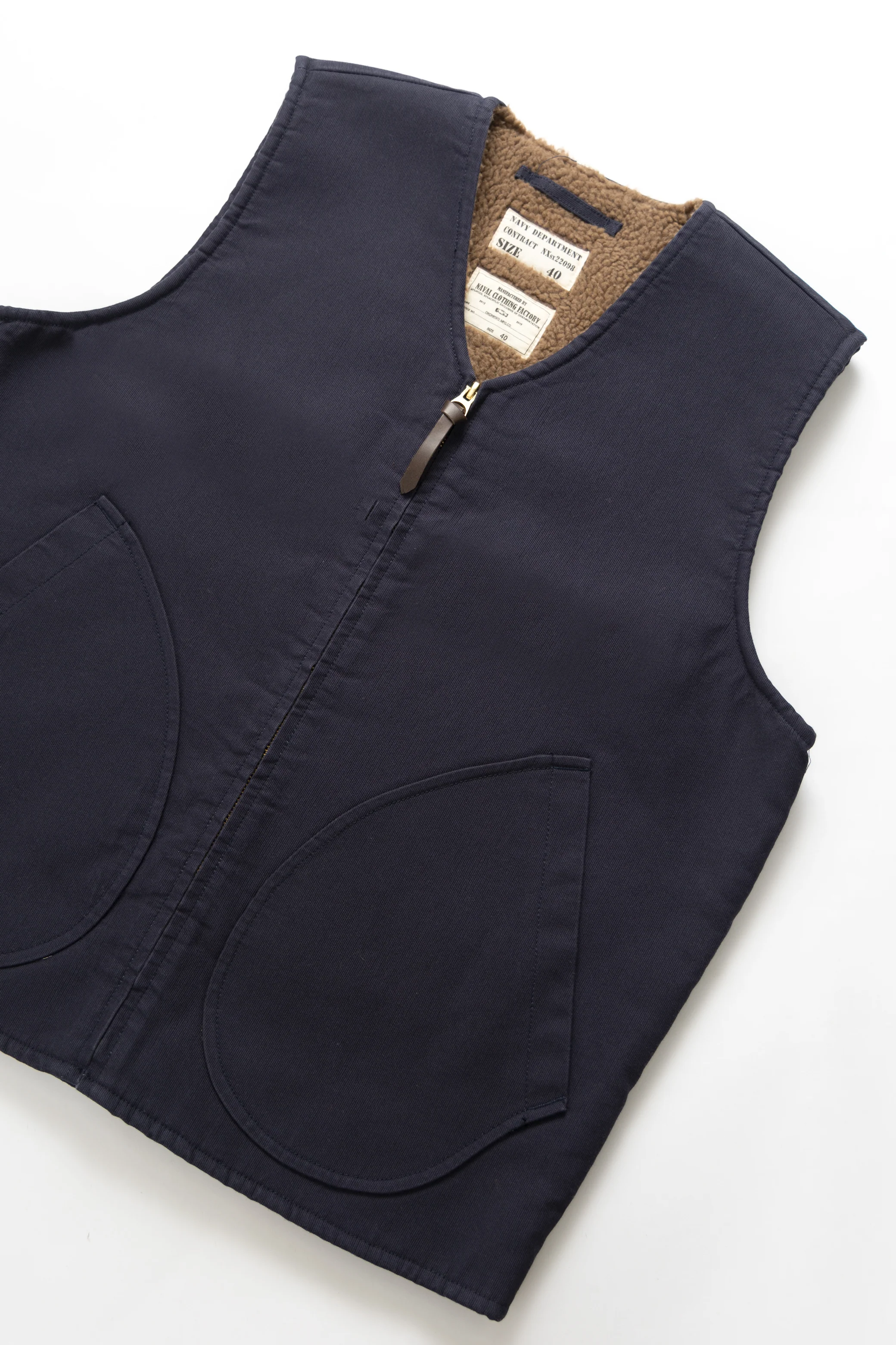 Okonkwo MFG - Sherpa Work Liner - Navy - Image 2