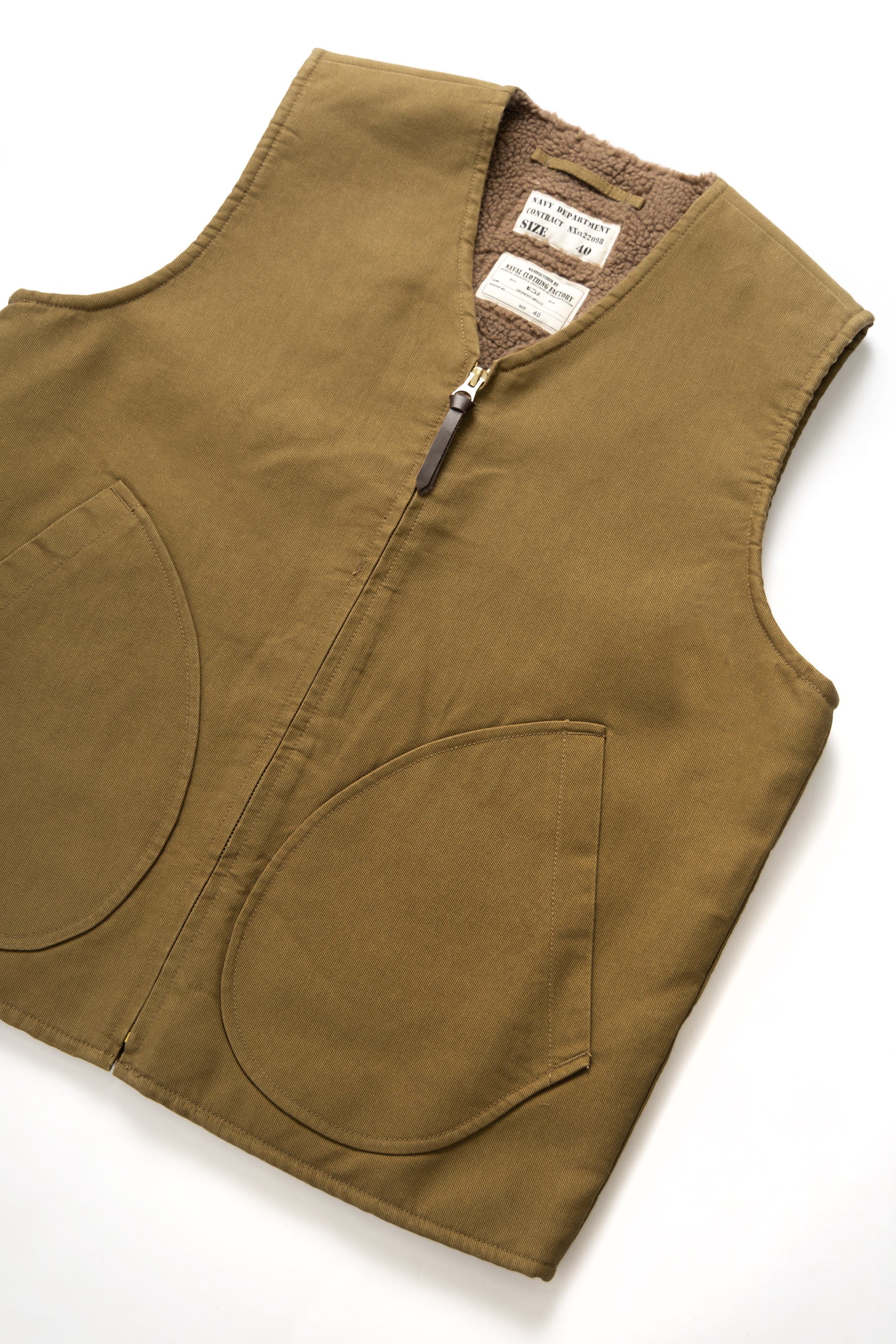 Okonkwo MFG - Sherpa Work Liner - Olive - Image 2