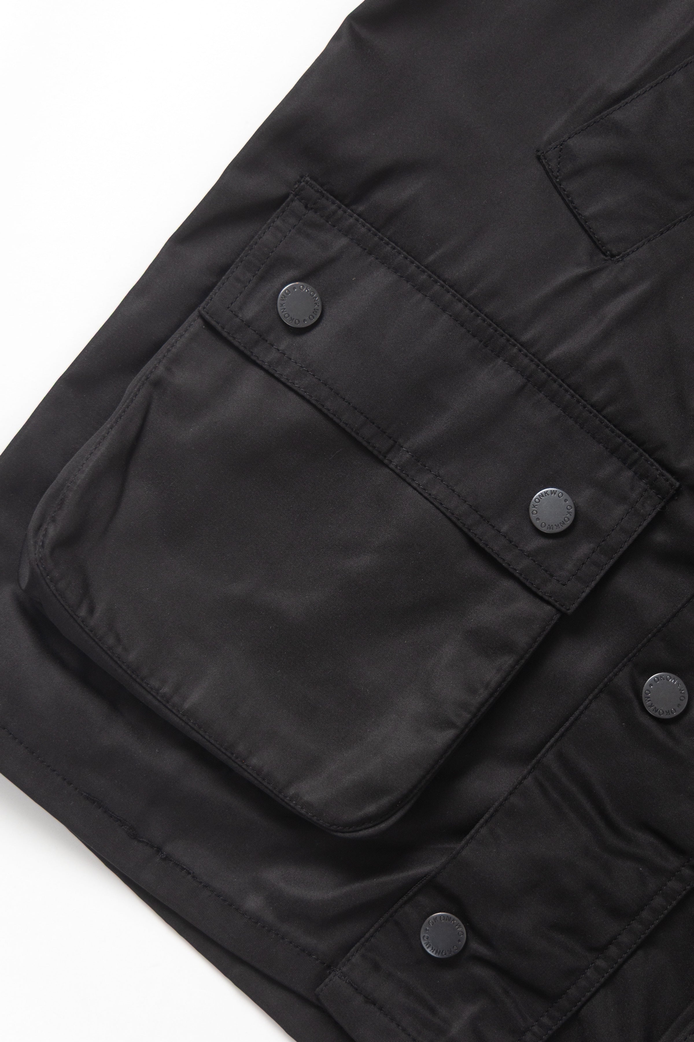 Okonkwo MFG - Sleeveless Shooting Jacket - Black - Image 4