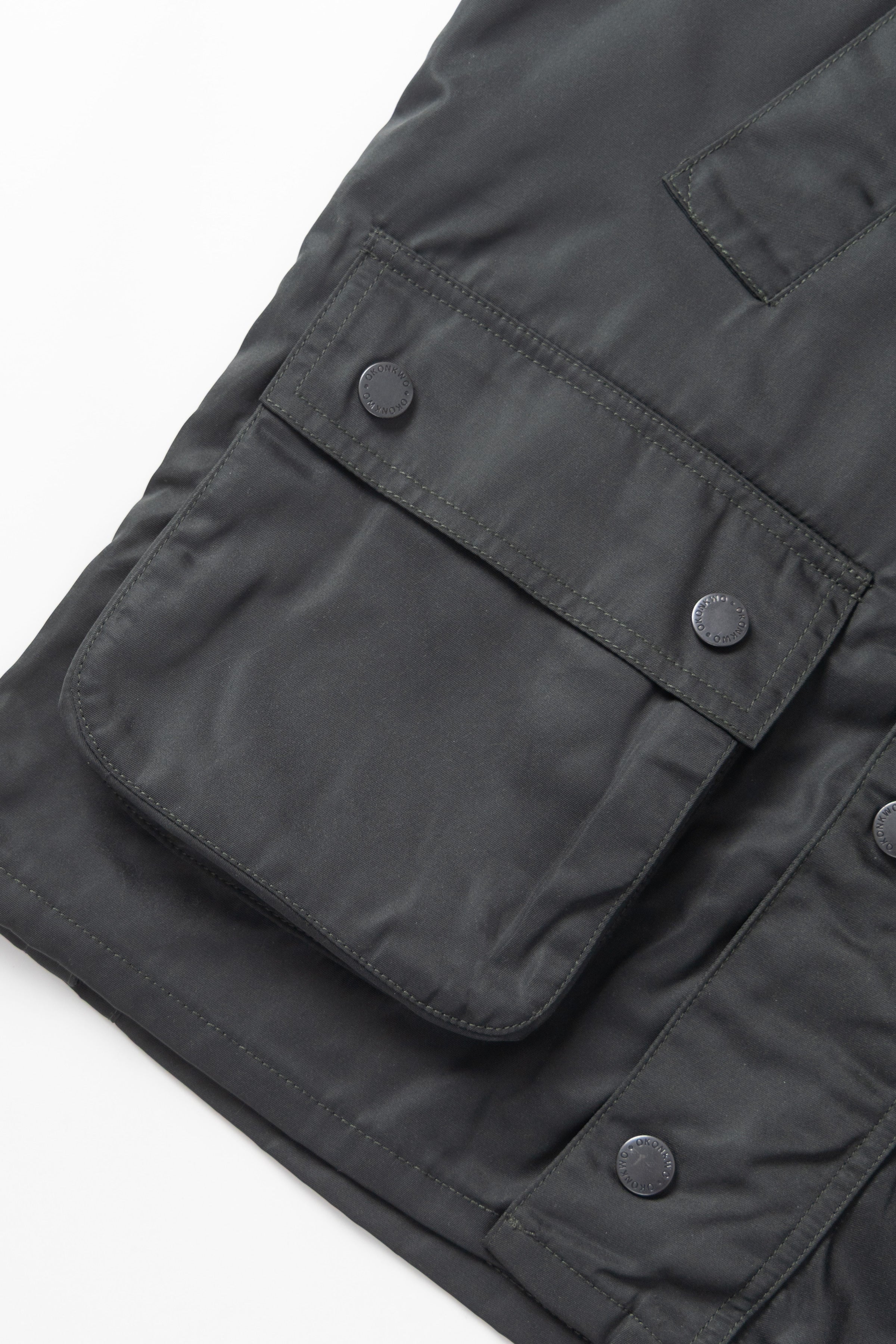 Okonkwo MFG - Sleeveless Shooting Jacket - Olive - Image 4