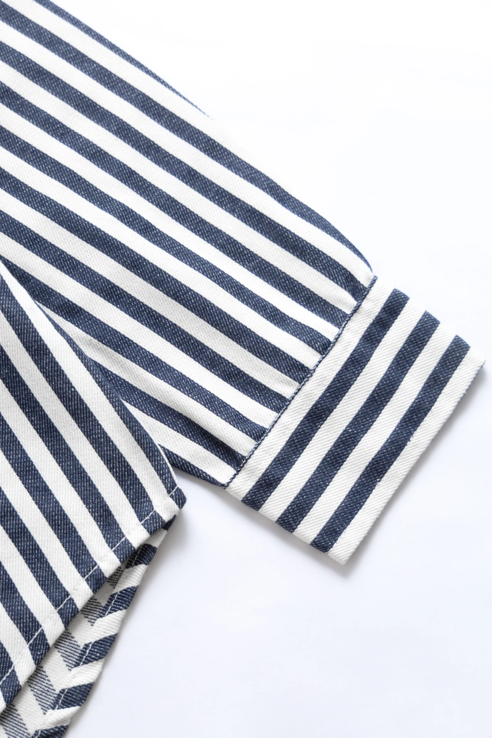 Okonkwo MFG - Stripe Shirt - Blue Stripe - Image 3