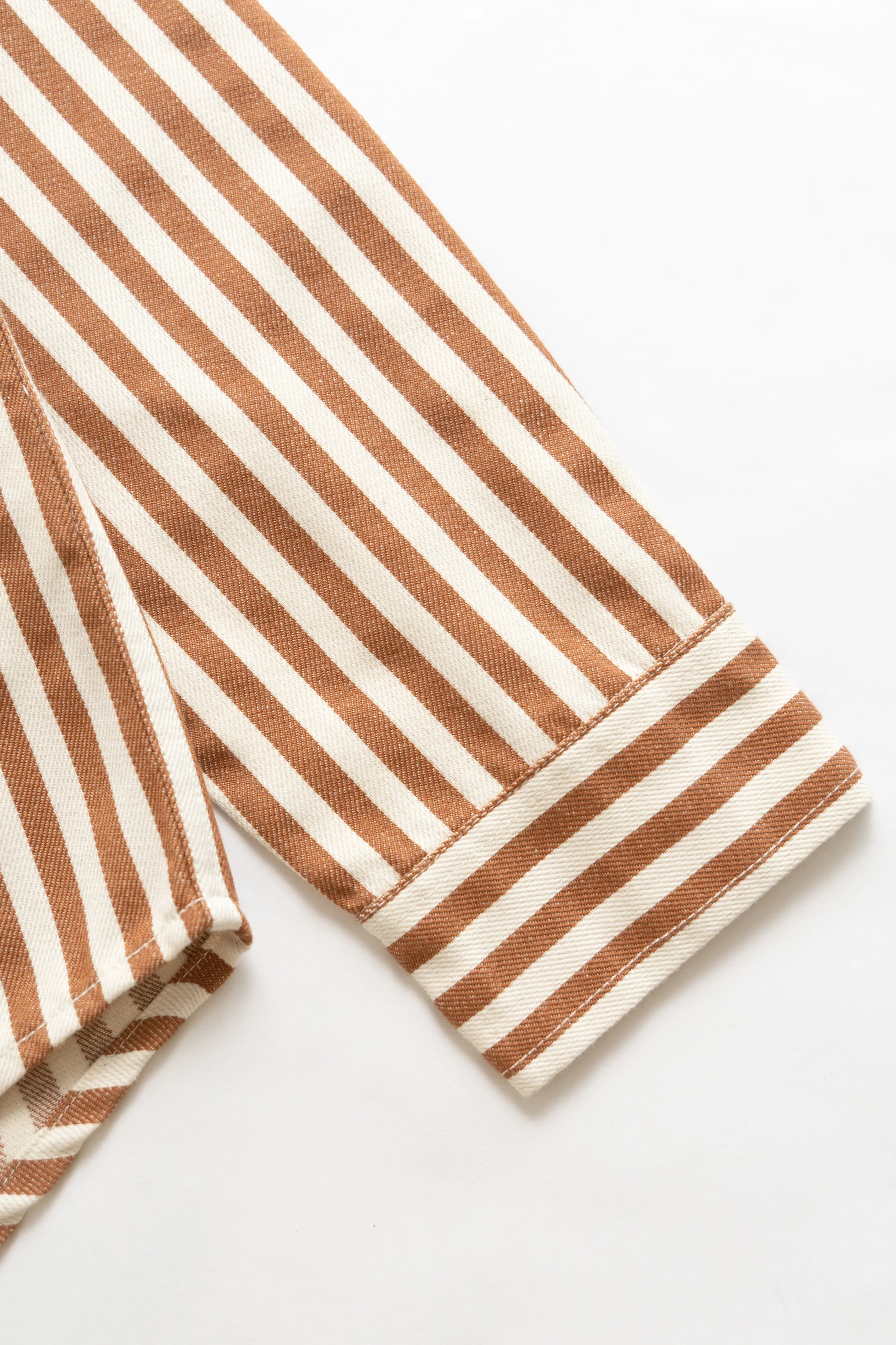 Okonkwo MFG - Stripe Shirt - Orange Stripe - Image 5