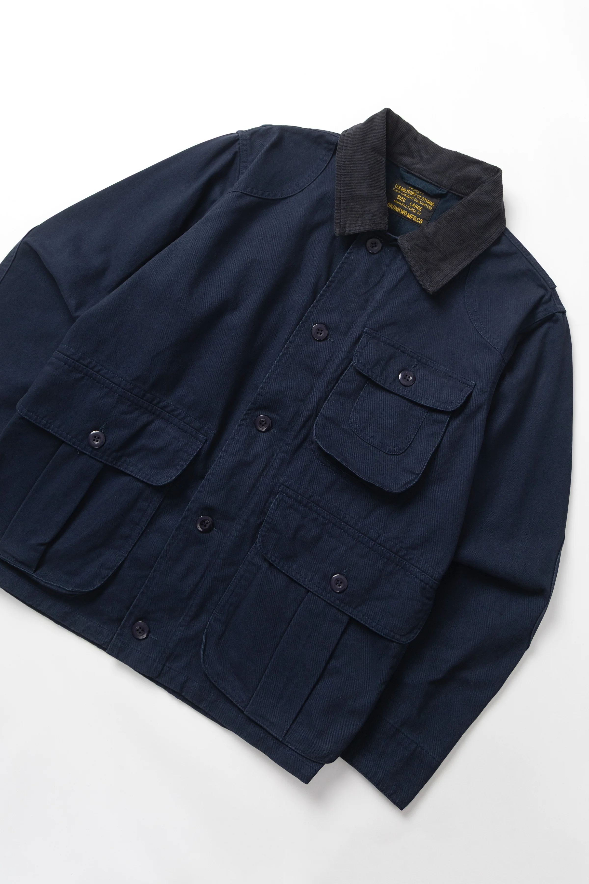 Okonkwo MFG - Twill Hunting Jacket - Navy - Image 3