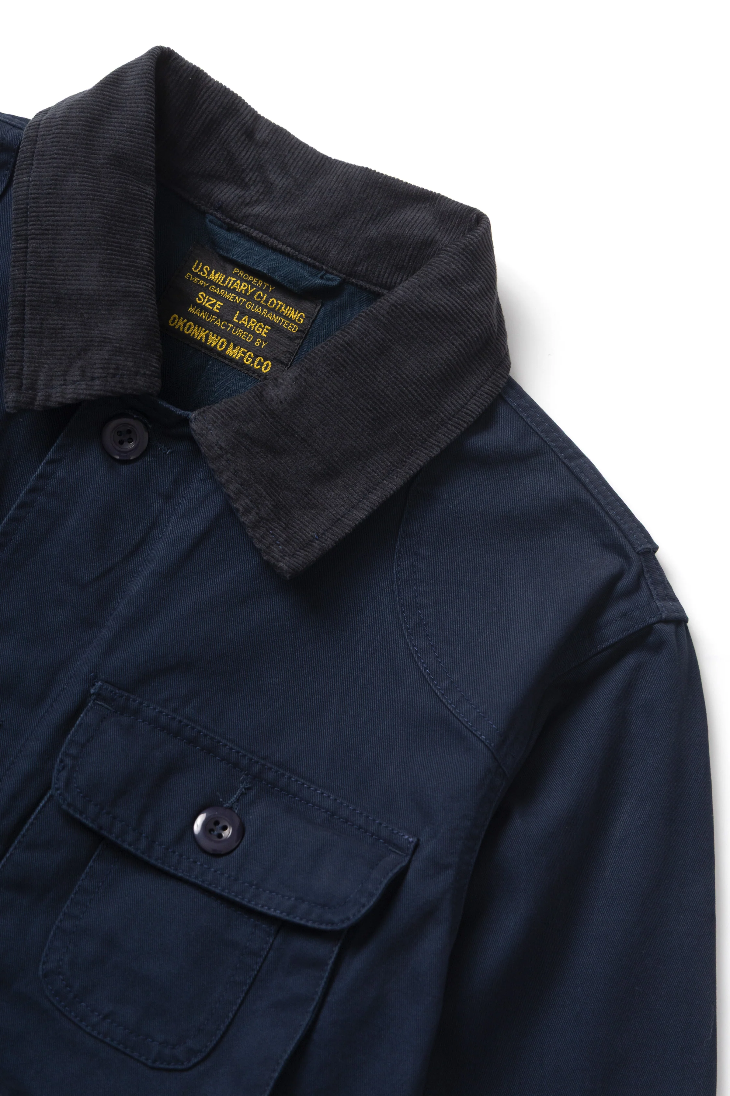 Okonkwo MFG - Twill Hunting Jacket - Navy - Image 4