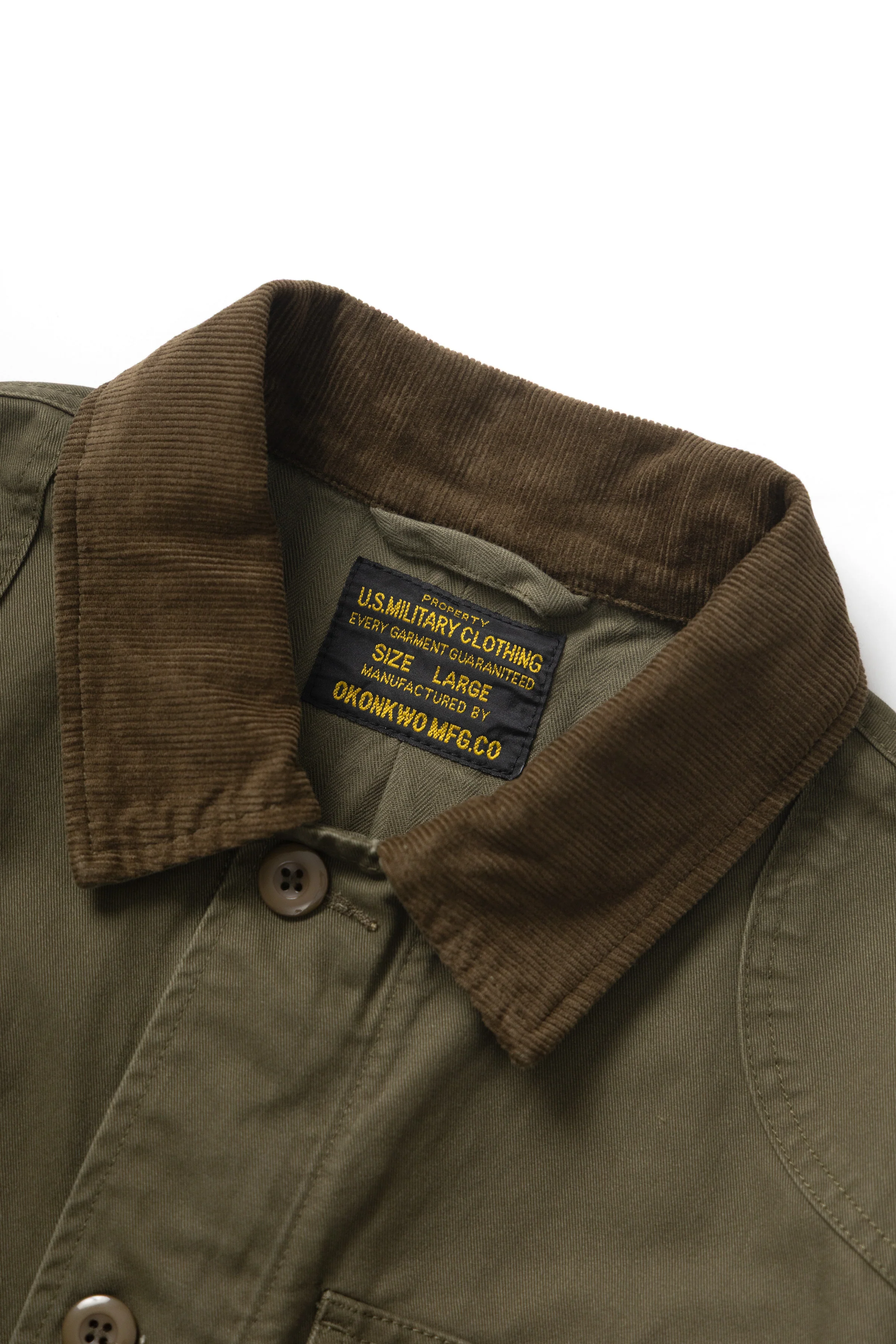 Okonkwo MFG - Twill Hunting Jacket - Olive - Image 2