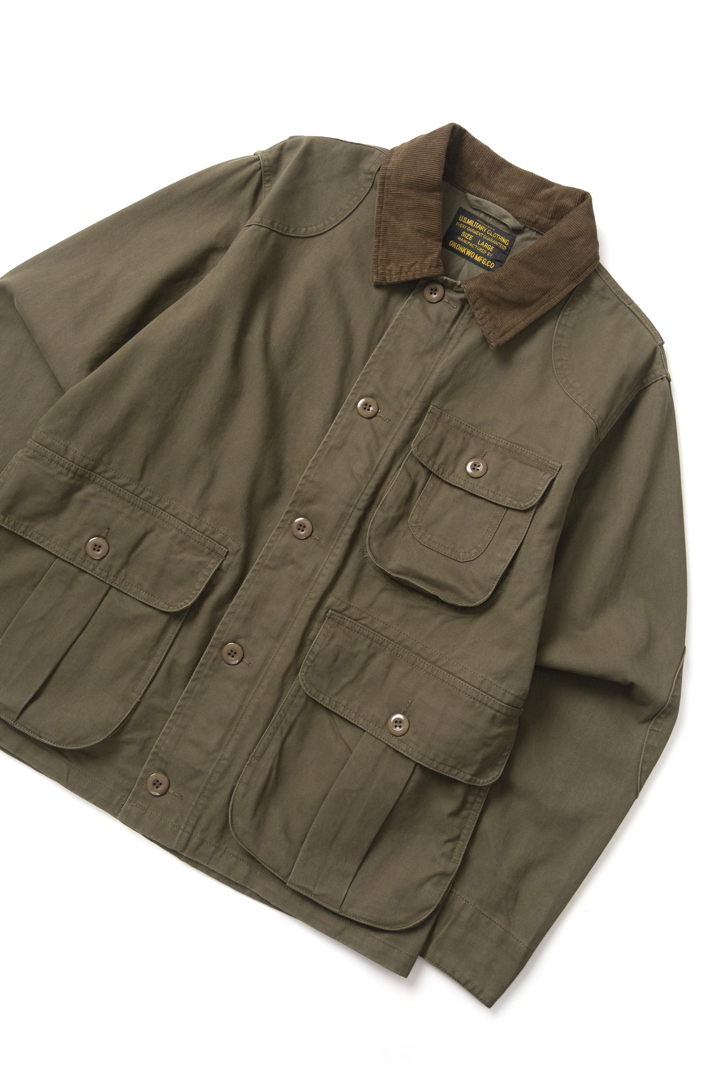 Okonkwo MFG - Twill Hunting Jacket - Olive - Image 3