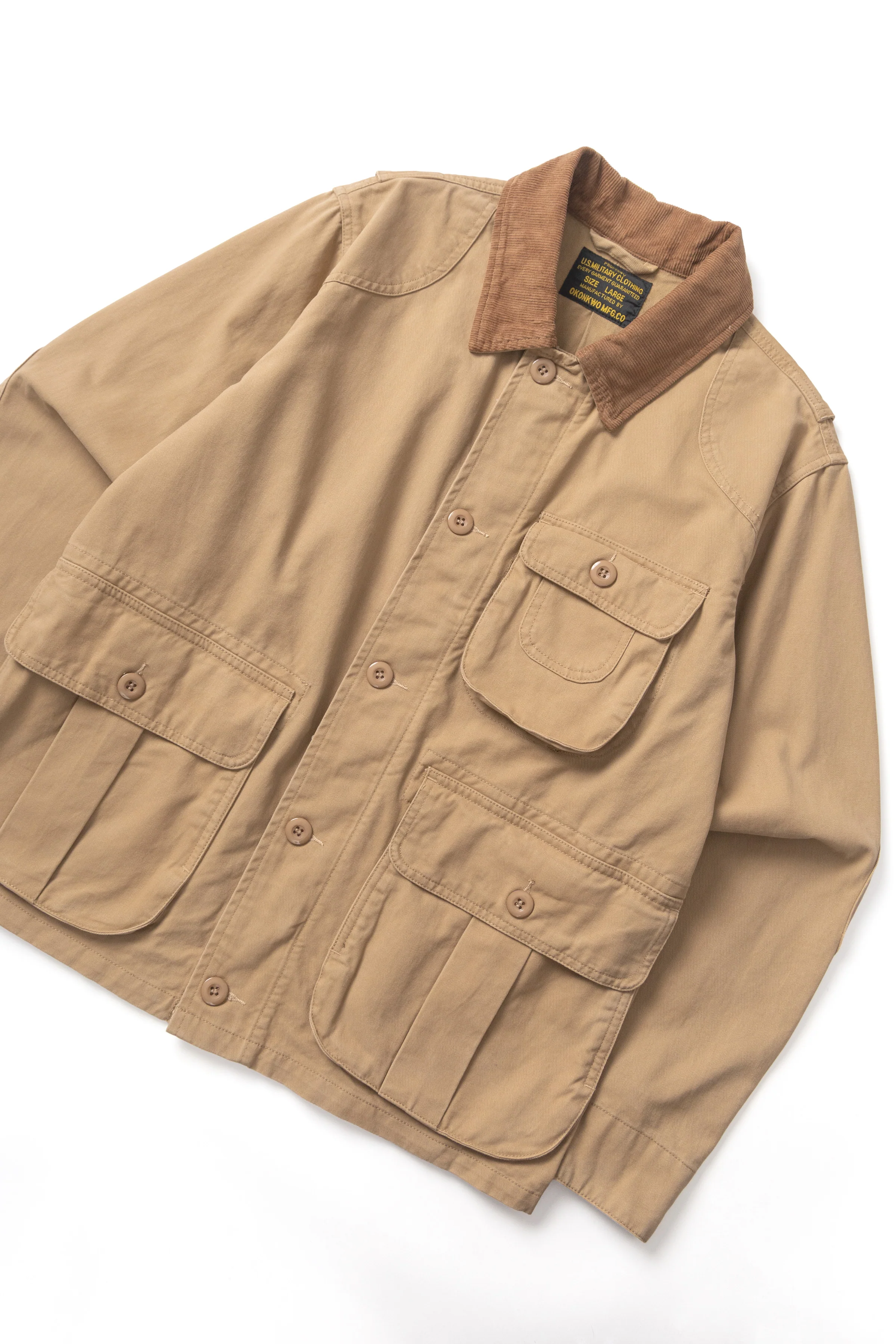 Okonkwo MFG - Twill Hunting Jacket - Tan - Image 4