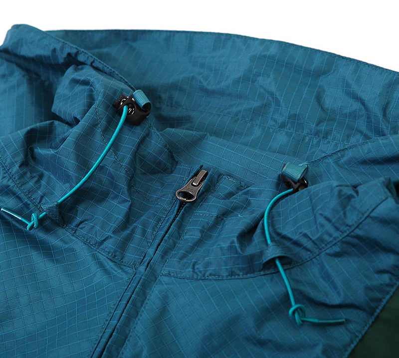 Outstanding & Co. - 80's Mountain Parka - Blue - Image 5