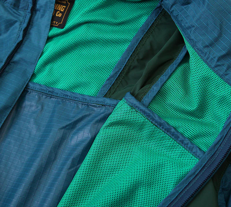 Outstanding & Co. - 80's Mountain Parka - Blue - Image 6