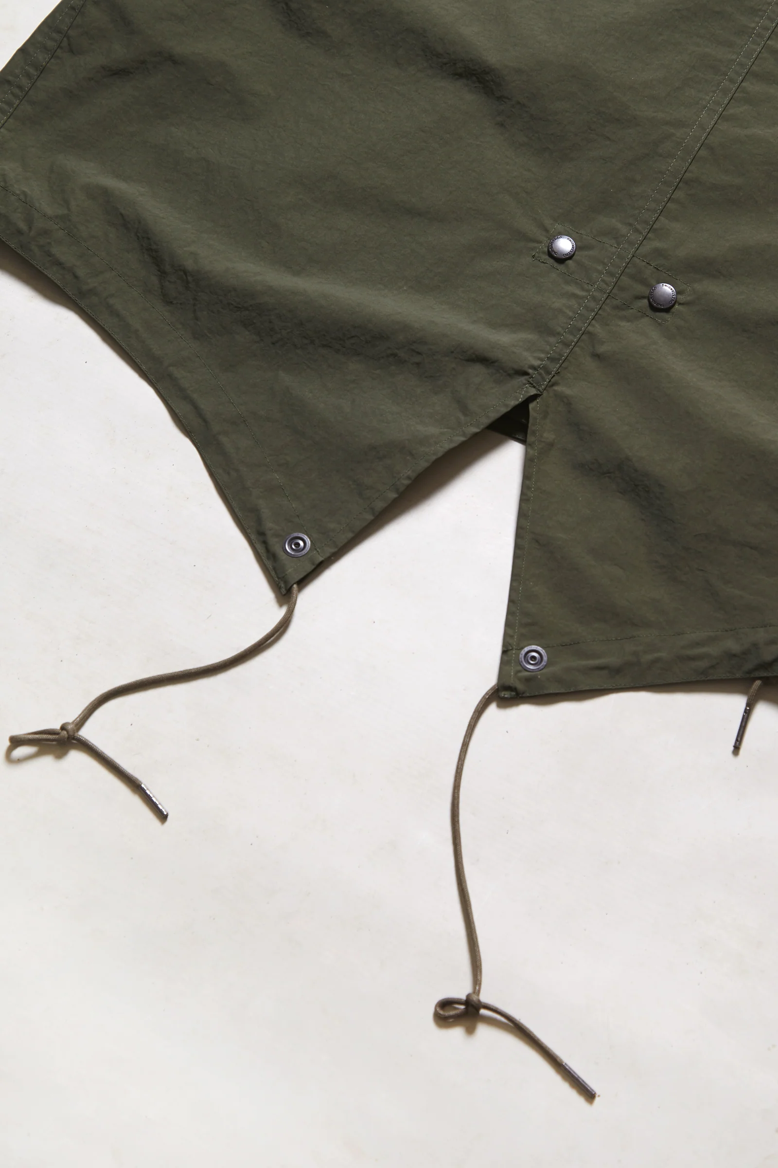 Outstanding & Co. - Nylon Fishtail Parka - Olive - Image 7