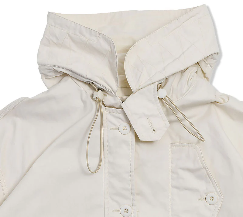 Outstanding & Co. - RAF Short Parka - Ivory - Image 5