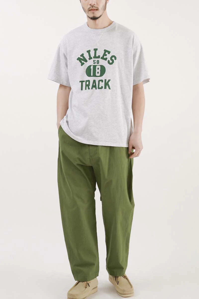 Outstanding & Co. - Shirred Waist Pants - Olive - Image 2