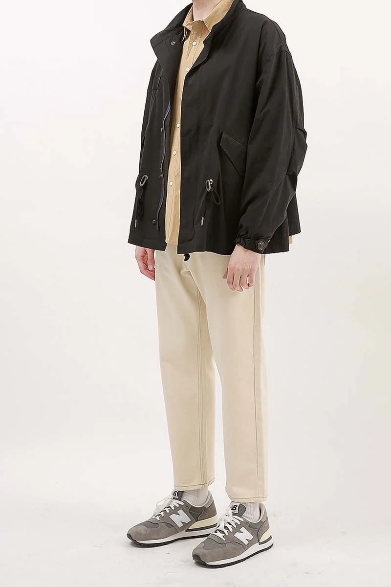 Outstanding & Co. - Tapered Washed Jeans - Oatmeal - Image 3